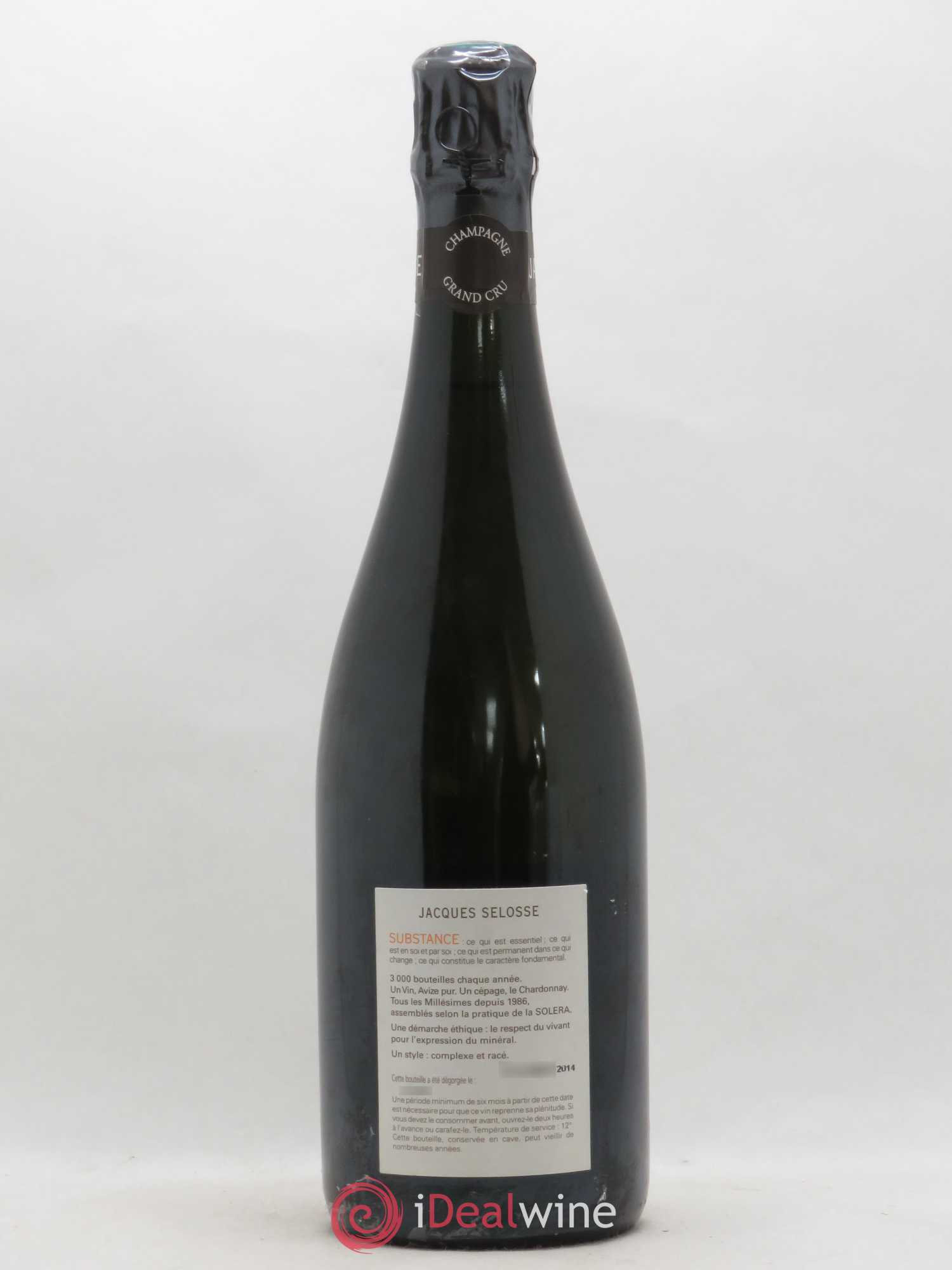 Substance Jacques Selosse - Lot de 1 bouteille - 1