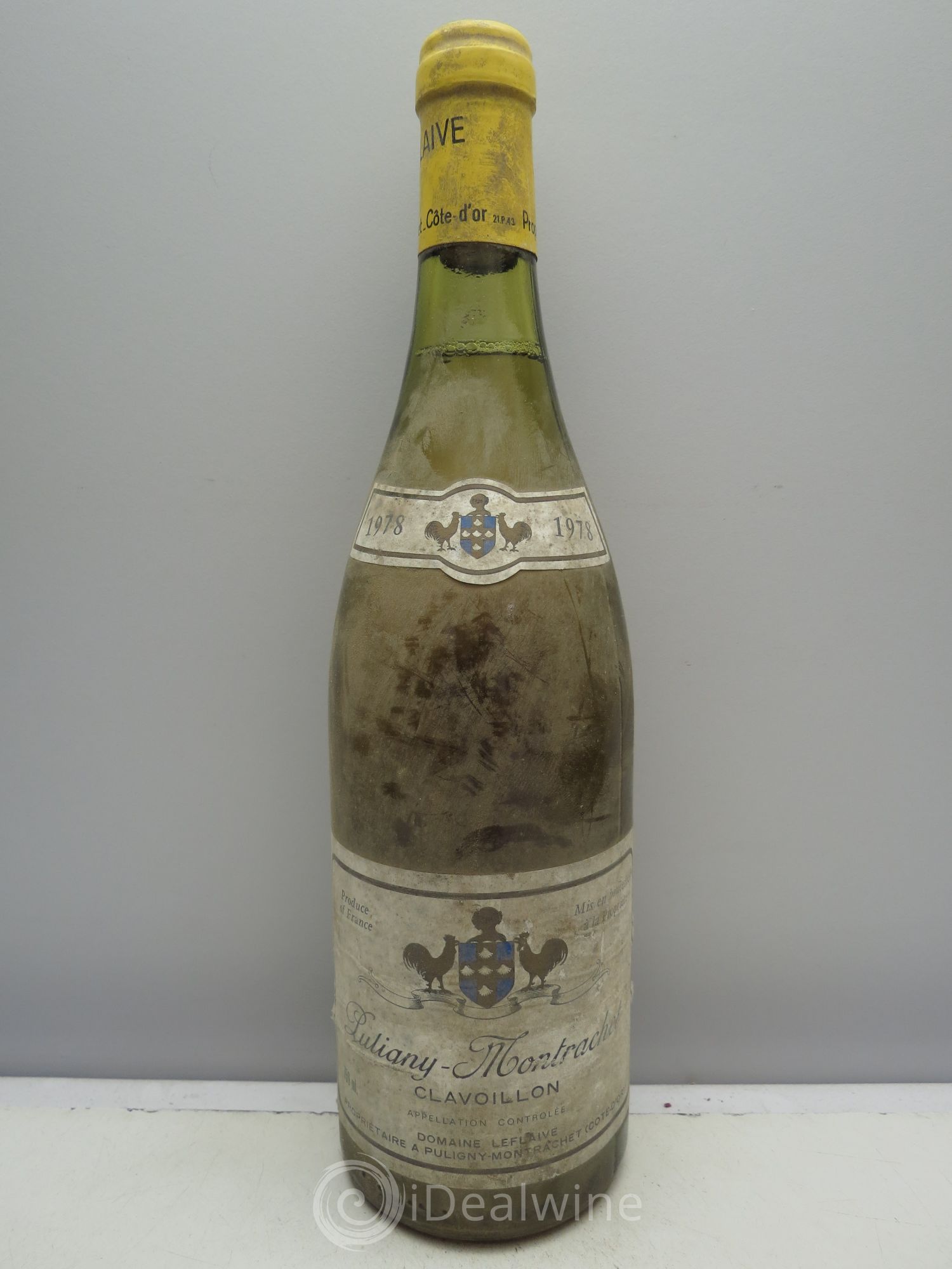 Puligny-Montrachet 1er Cru Clavoillon Leflaive (Domaine) 1978 - Lot de 1 bouteille - 0