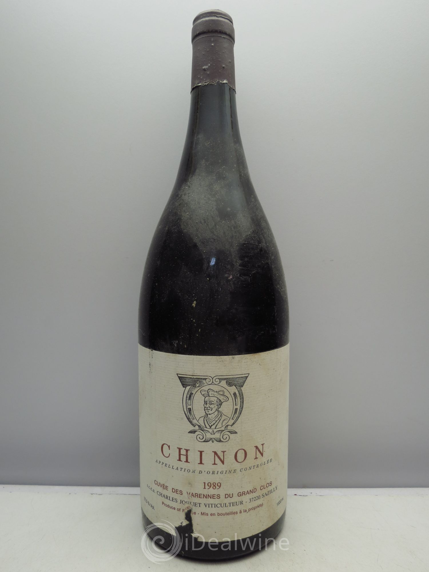 Chinon Cuvée des Varennes du Grand Clos - Charles Joguet 1989 - Posten von 1 Magnum - 0