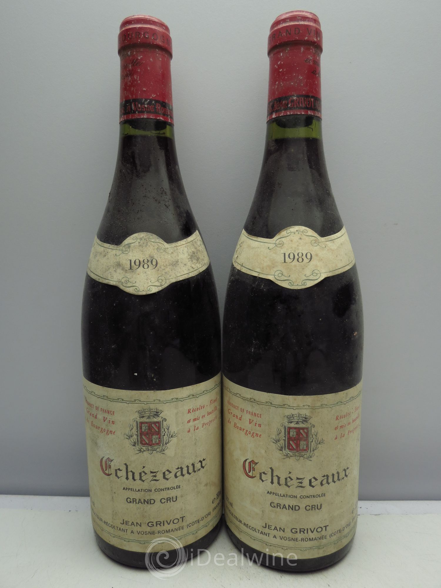 Echezeaux Grand Cru Jean Grivot 1989 - Lot de 2 bouteilles - 0
