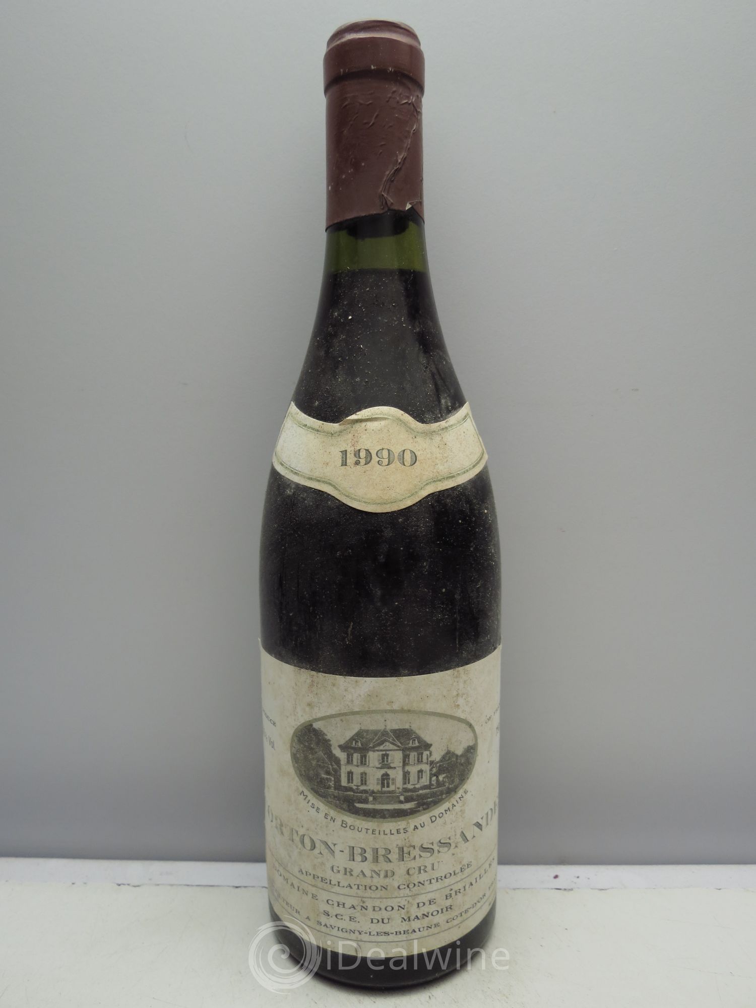 Corton Grand Cru Les Bressandes - Domaine Chandon de Brailles 1990 - Posten von 1 Flasche - 0