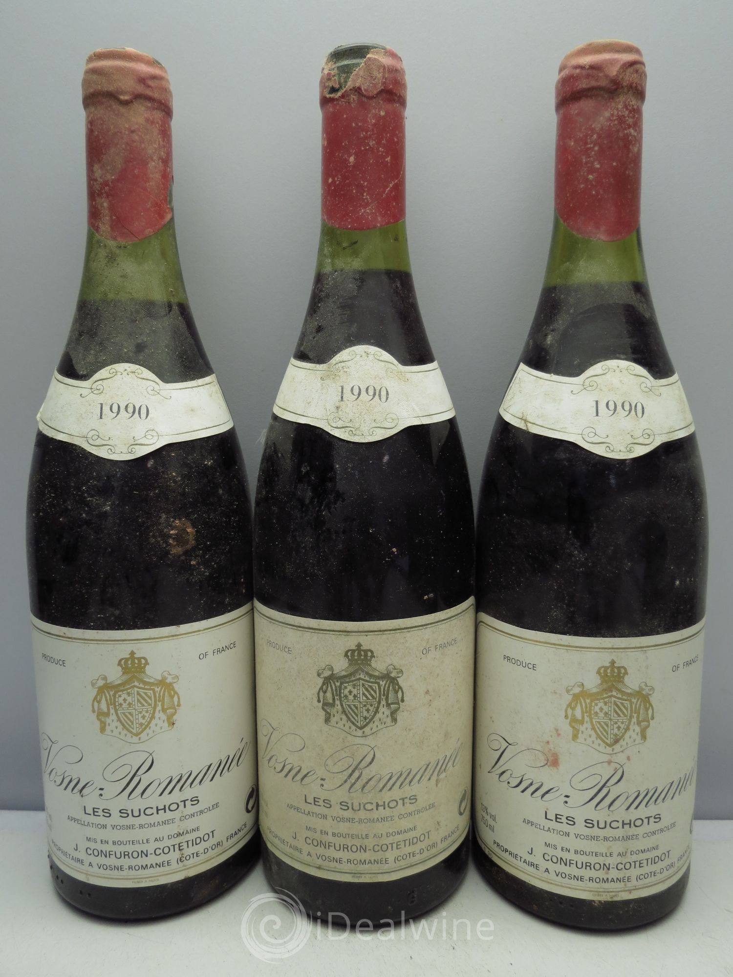 Vosne-Romanée 1er Cru Les Suchots Confuron-Cotetidot 1990 - Lot de 3 bouteilles - 0