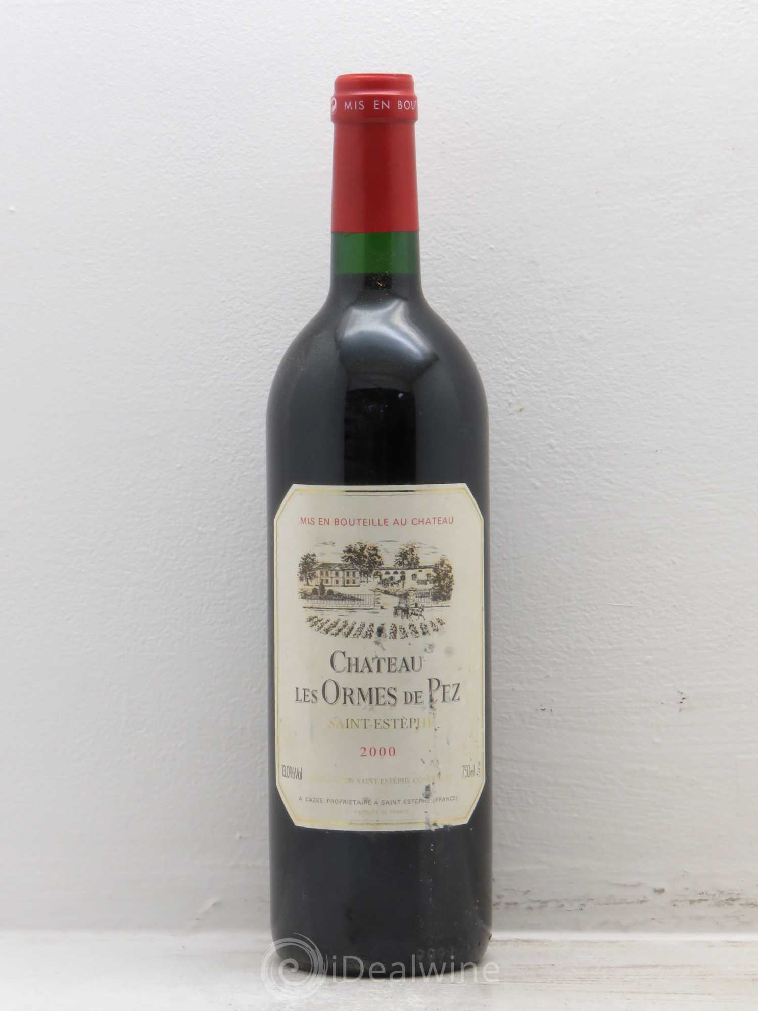 Château les Ormes de Pez 2000 - Lot de 1 bouteille - 0