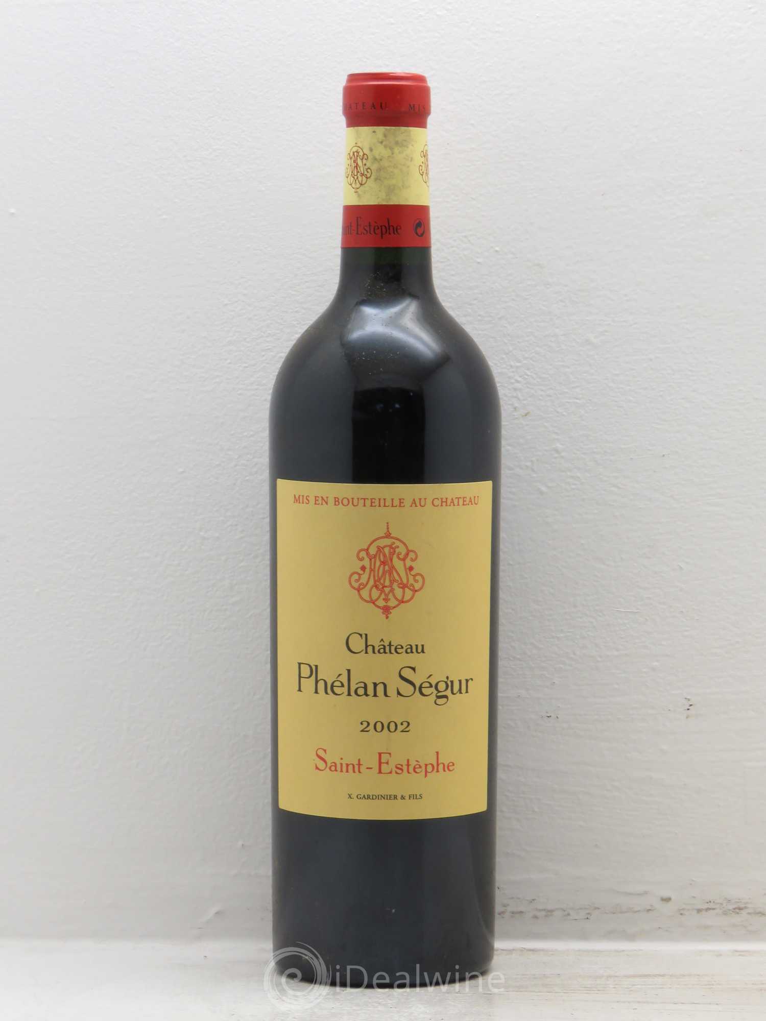 Château Phélan Ségur 2002 - Posten von 1 Flasche - 0