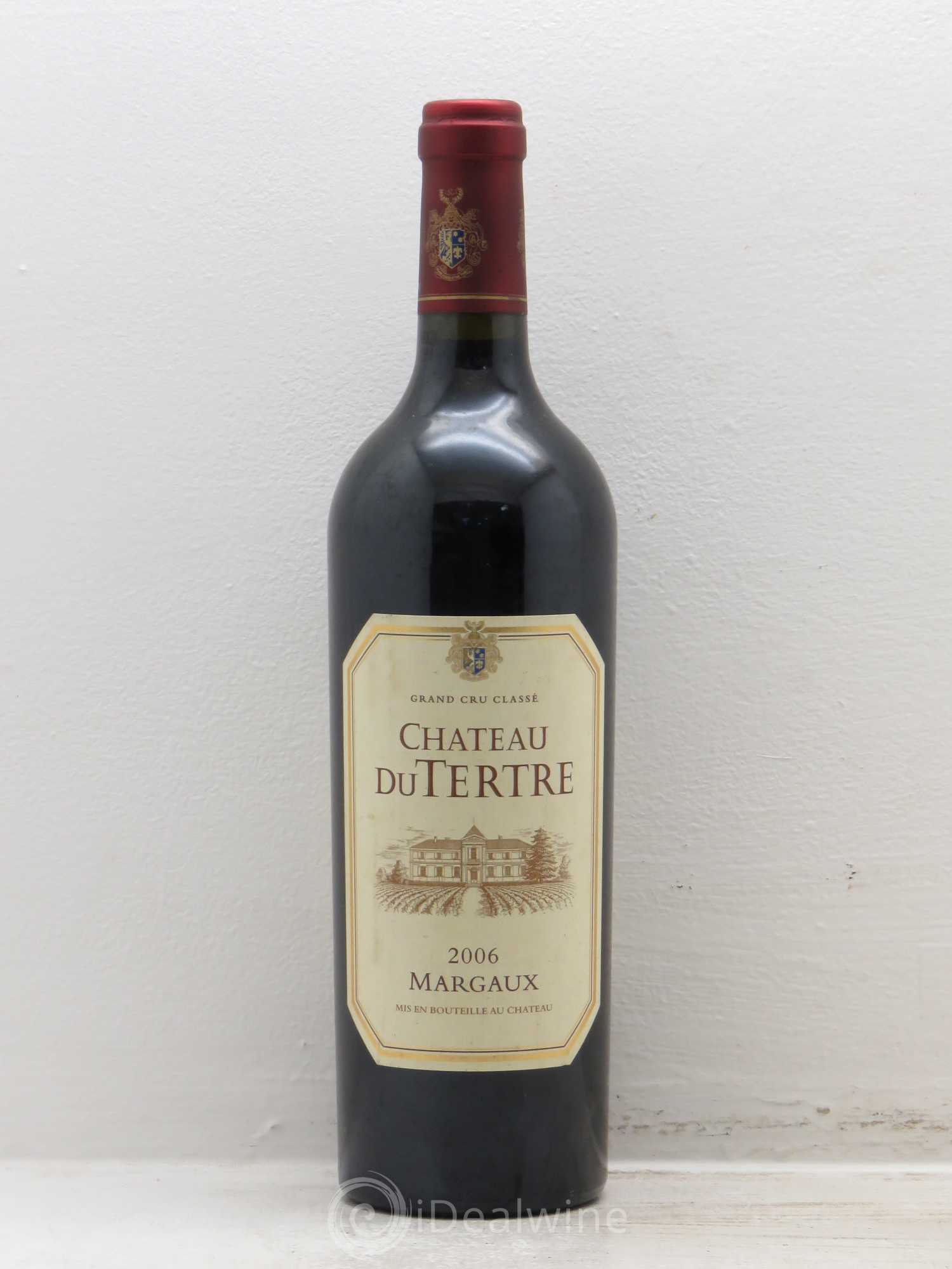 Château du Tertre 5ème Grand Cru Classé 2006 - Lot de 1 bouteille - 0