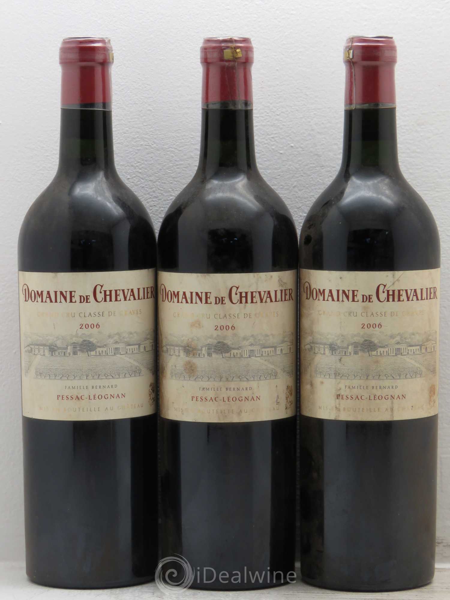 Domaine de Chevalier Cru Classé de Graves 2006 - Lot de 3 bouteilles - 0