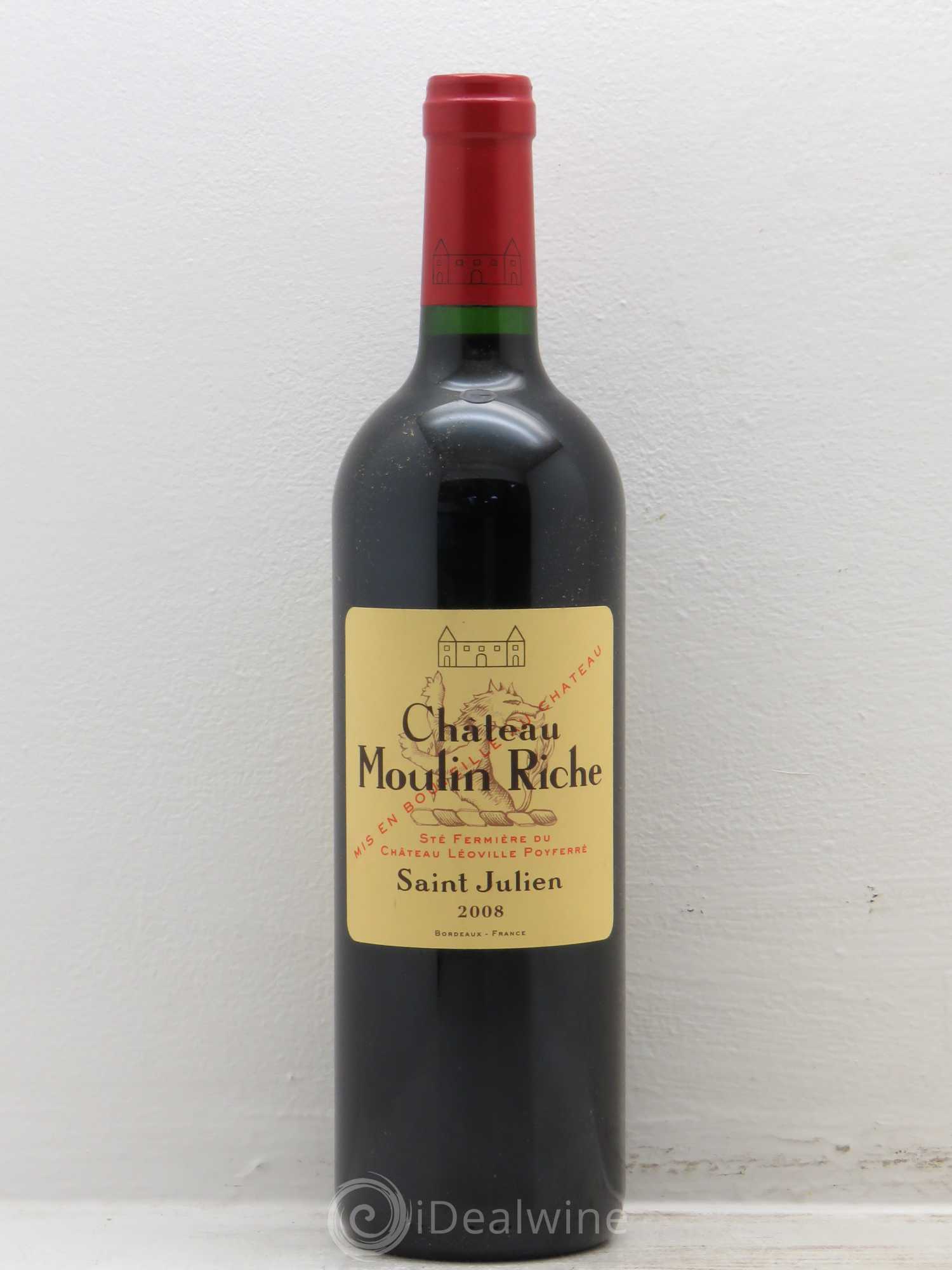 Château Moulin Riche 2008 - Posten von 1 Flasche - 0