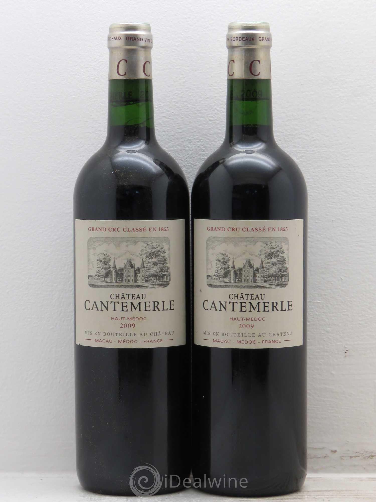 Château Cantemerle 5ème Grand Cru Classé 2009 - Lot de 2 bouteilles - 0