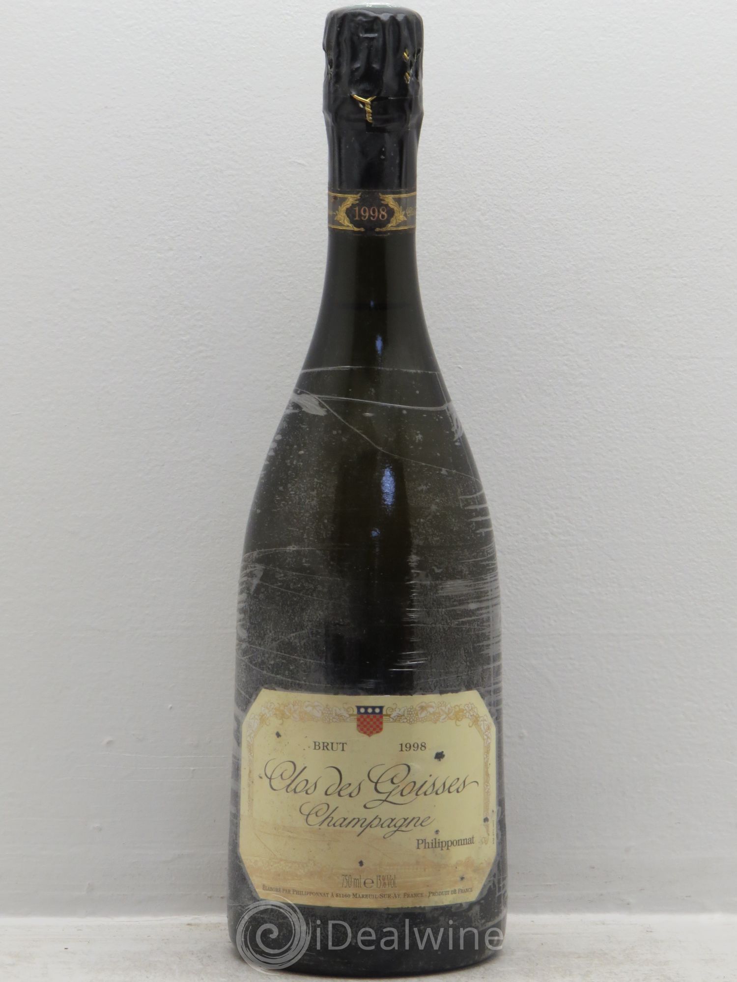 Clos des Goisses Philipponnat 1998 - Lot de 1 bouteille - 0