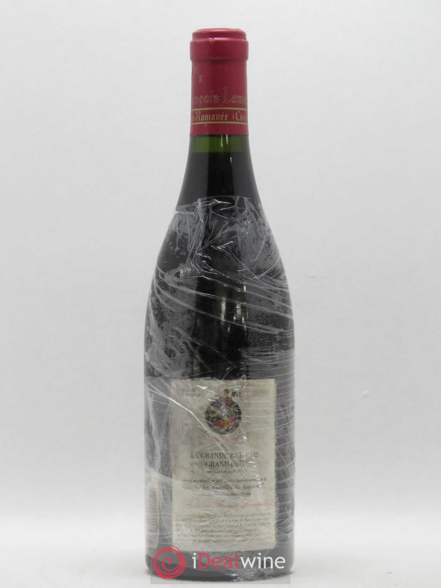 La Grande Rue Grand Cru Lamarche (Domaine) 1992 - Lot de 1 bouteille - 1