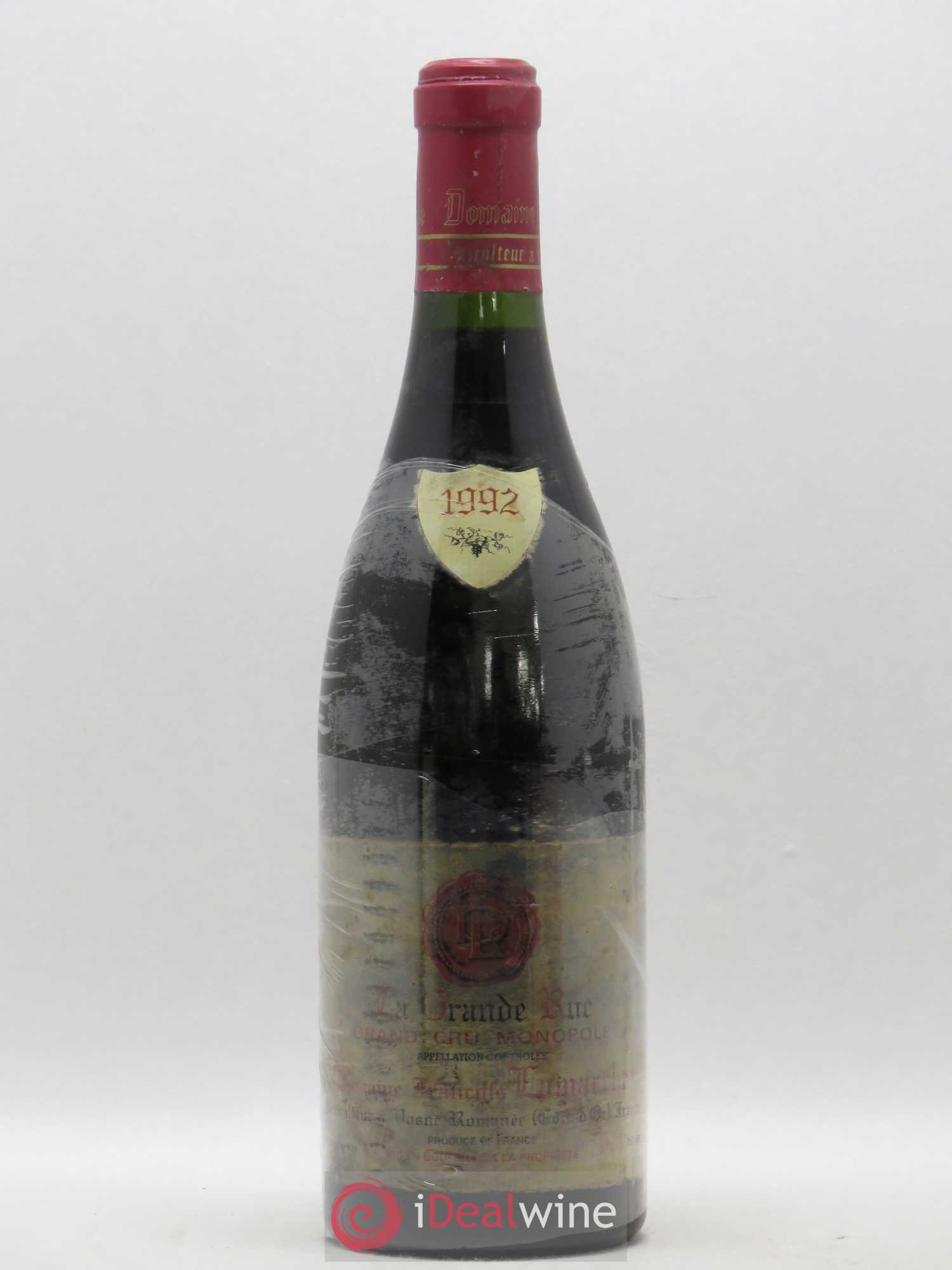 La Grande Rue Grand Cru Lamarche (Domaine) 1992 - Lot de 1 bouteille - 0