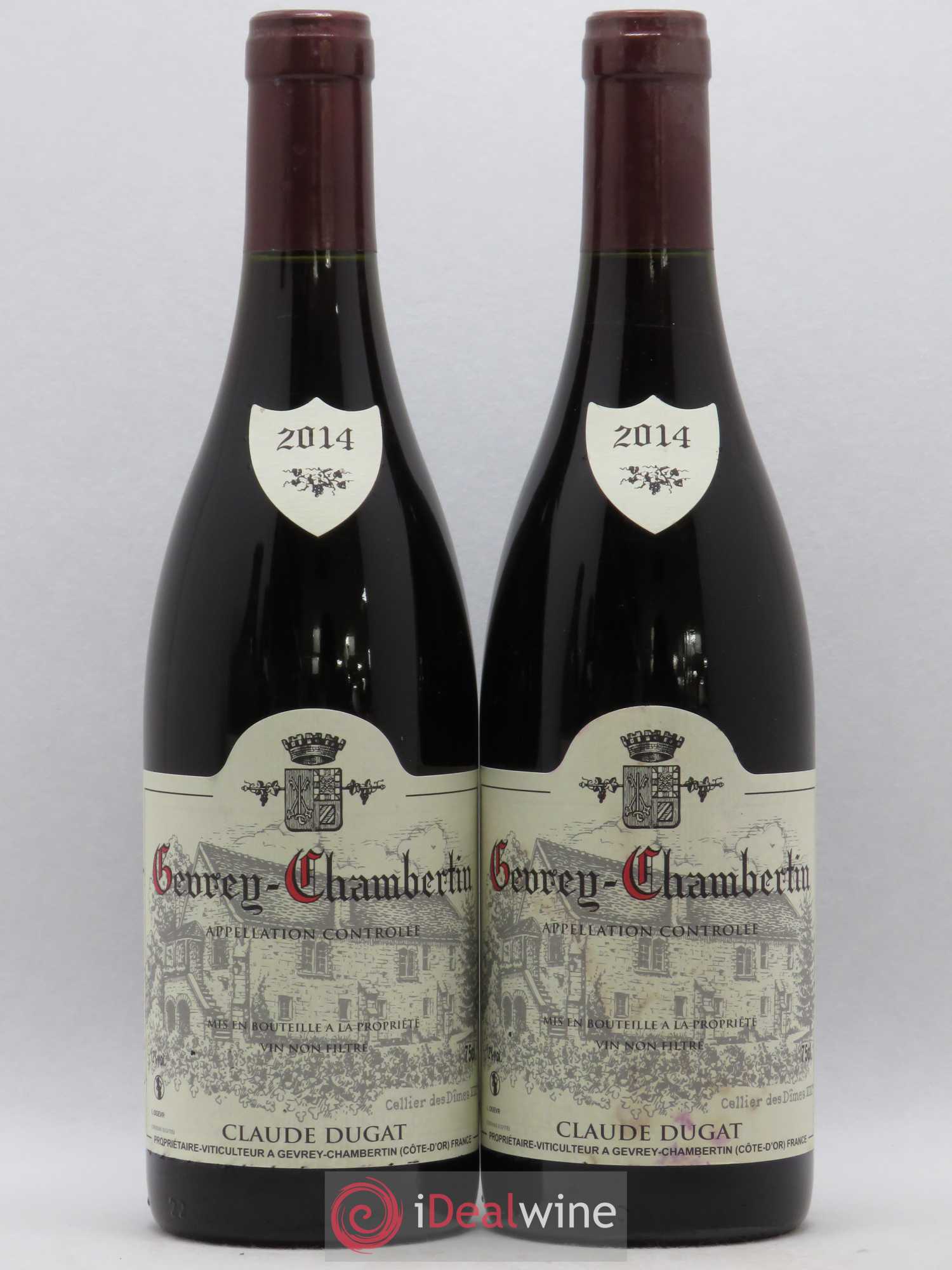 Gevrey-Chambertin Claude Dugat 2014 - Lot de 2 bouteilles - 0