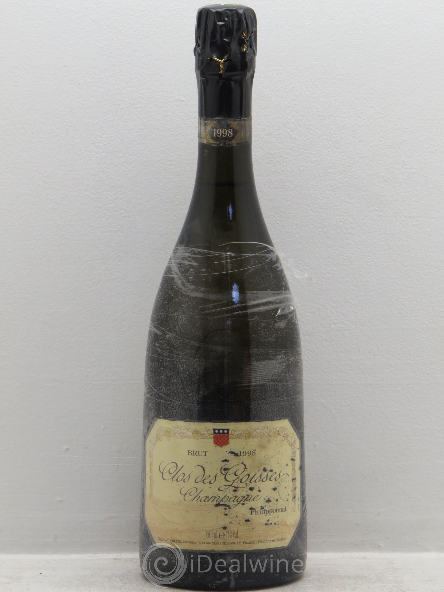 Clos des Goisses Philipponnat 1998 - Lot de 1 bouteille - 0