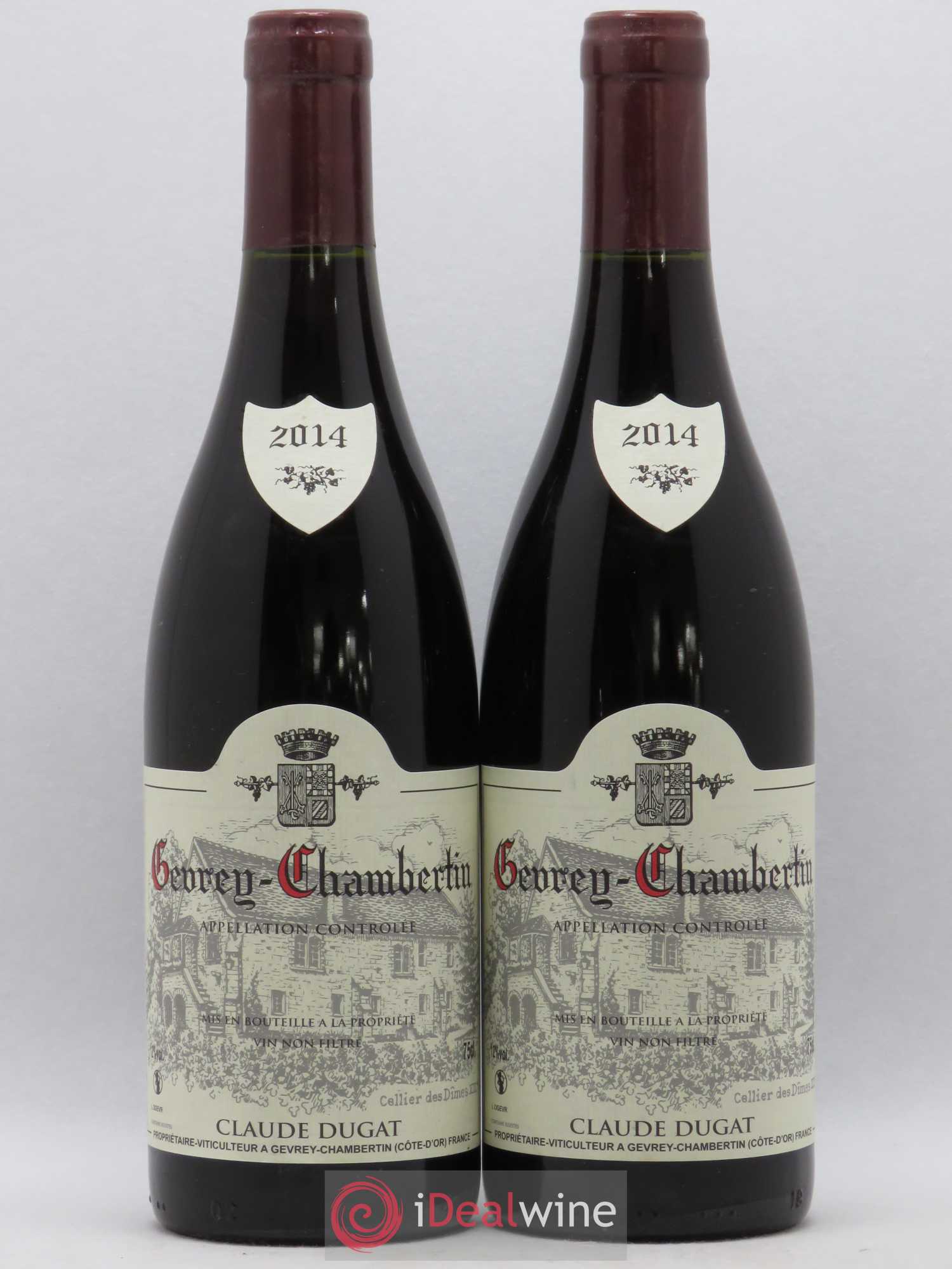 Gevrey-Chambertin Claude Dugat 2014 - Lot de 2 bouteilles - 0