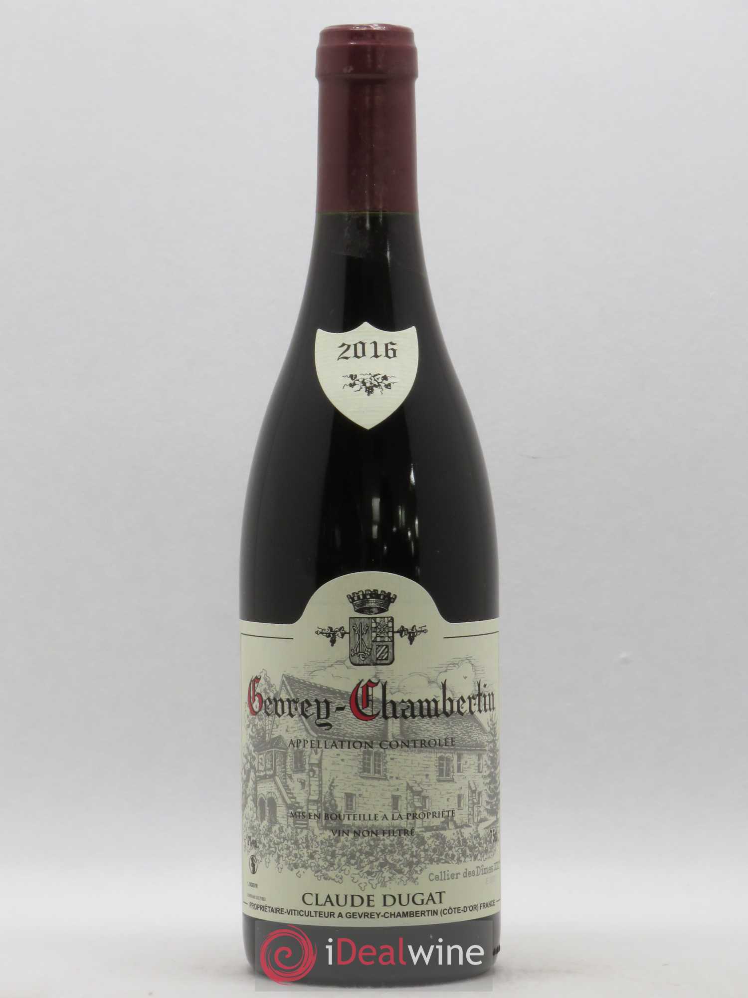 Gevrey-Chambertin Claude Dugat 2016 - Lot de 1 bouteille - 0