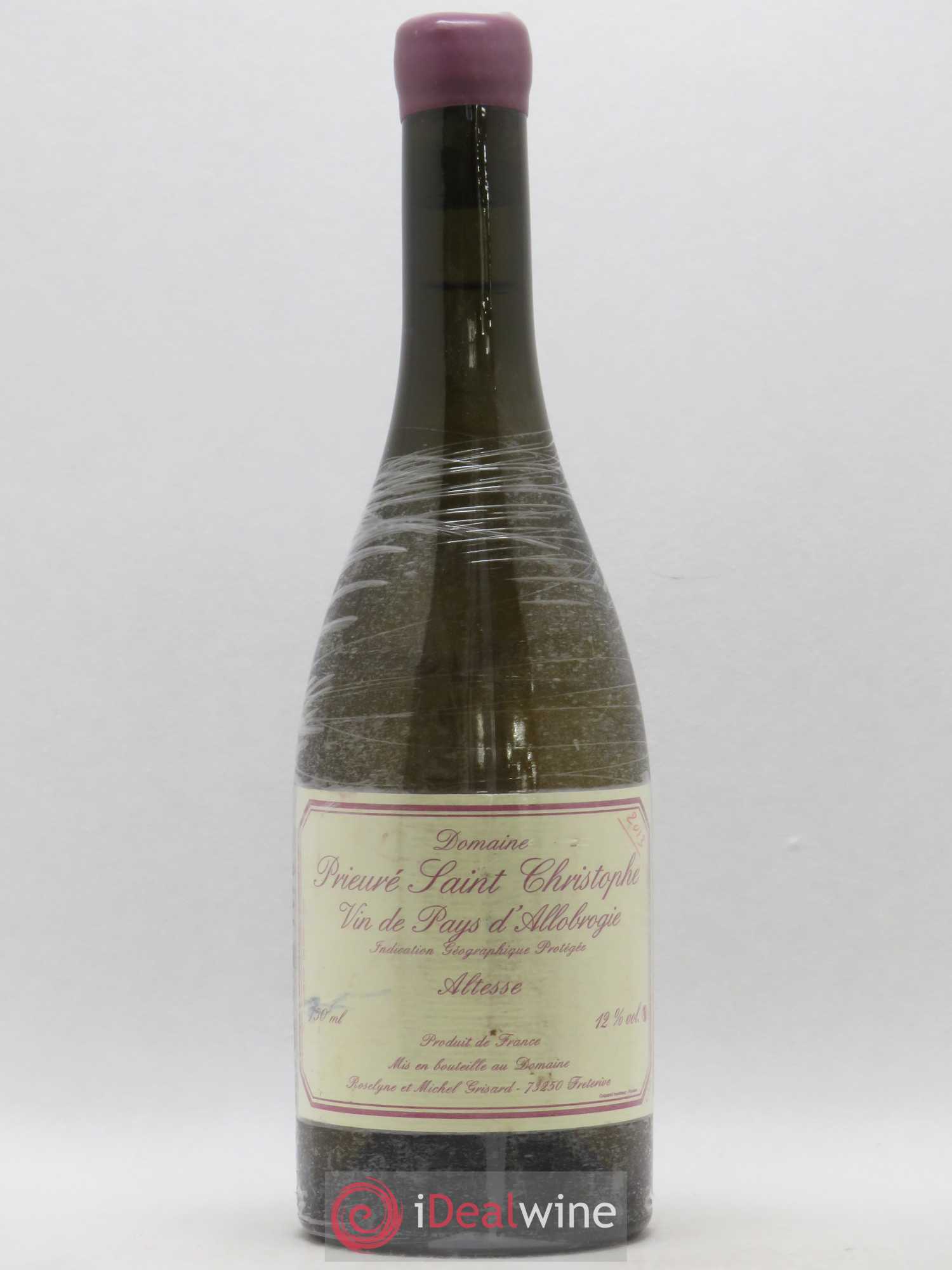 Vin des Allobroges Altesse Prieuré Saint Christophe 2013 - Posten von 1 Flasche - 0