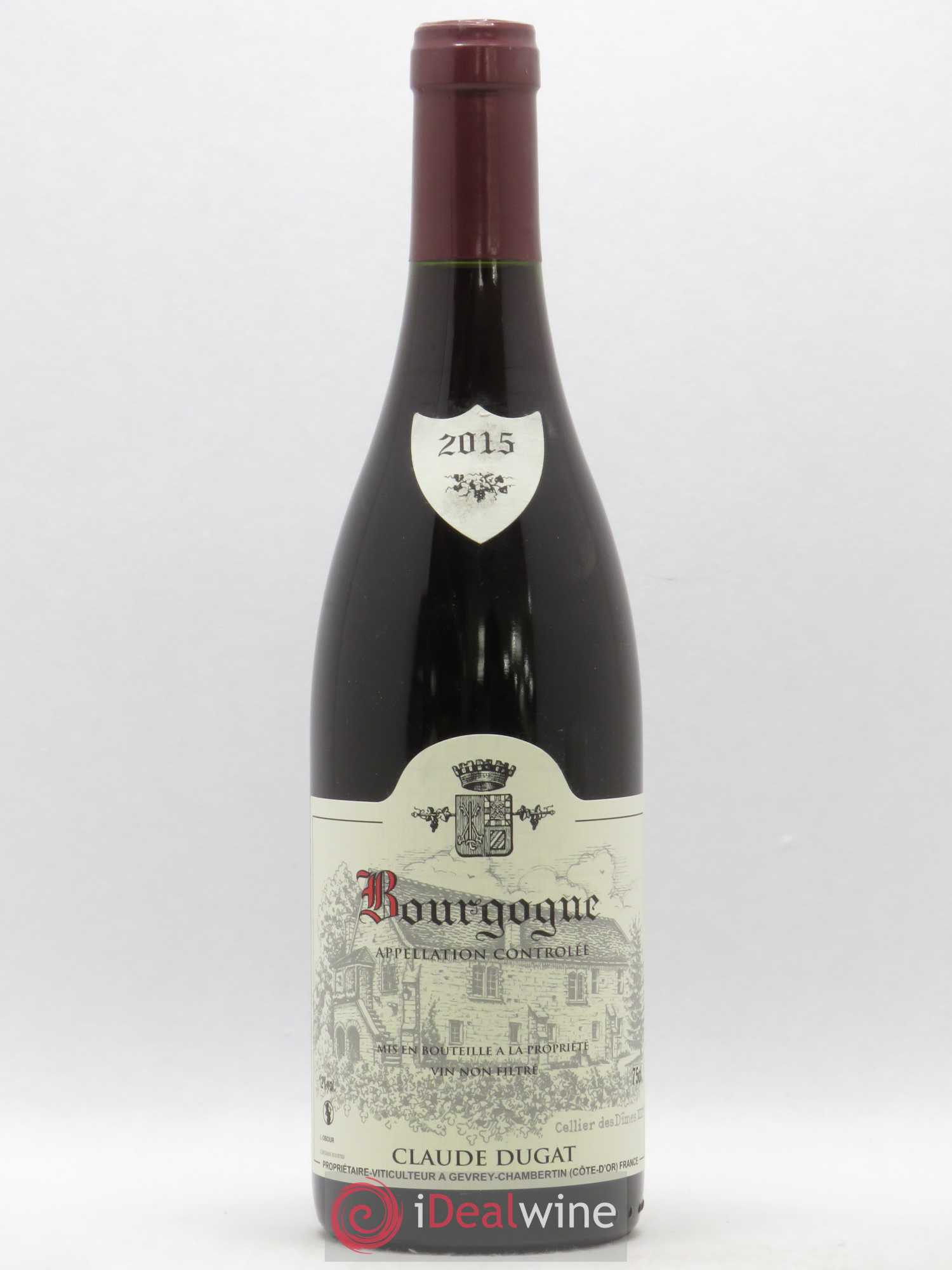 Bourgogne Claude Dugat 2015 - Lot de 1 bouteille - 0