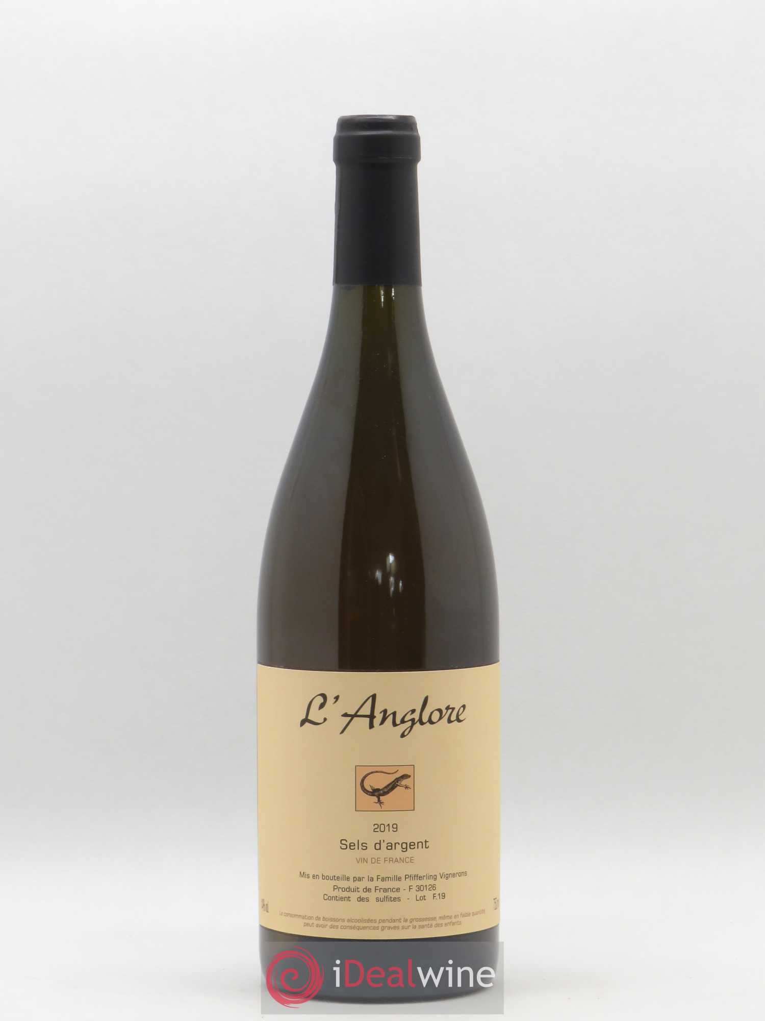 Vin de France Sels d'argent L'Anglore 2019 - Lot de 1 bouteille - 0