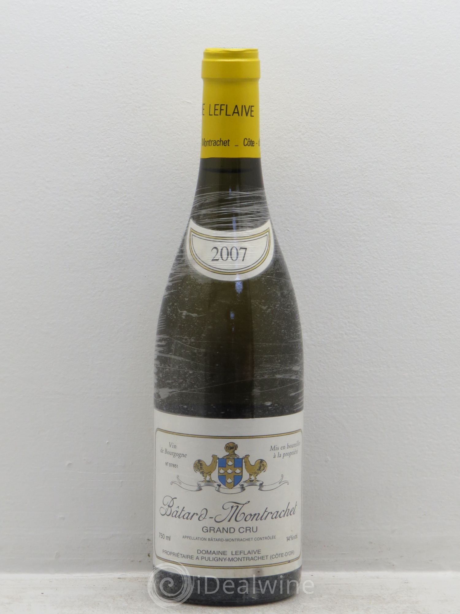 Bâtard-Montrachet Grand Cru Leflaive (Domaine) 2007 - Lot de 1 bouteille - 0