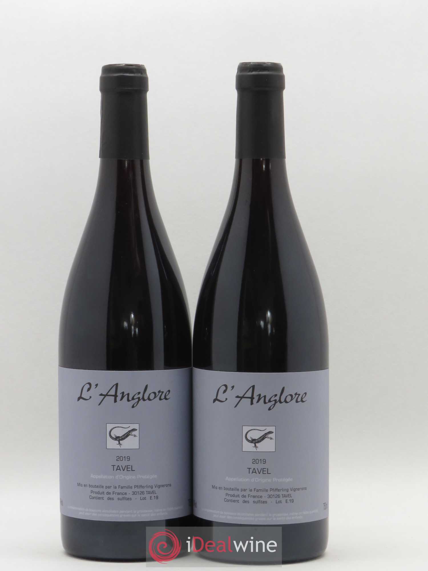 Tavel L'Anglore 2019 - Posten von 2 Flaschen - 0