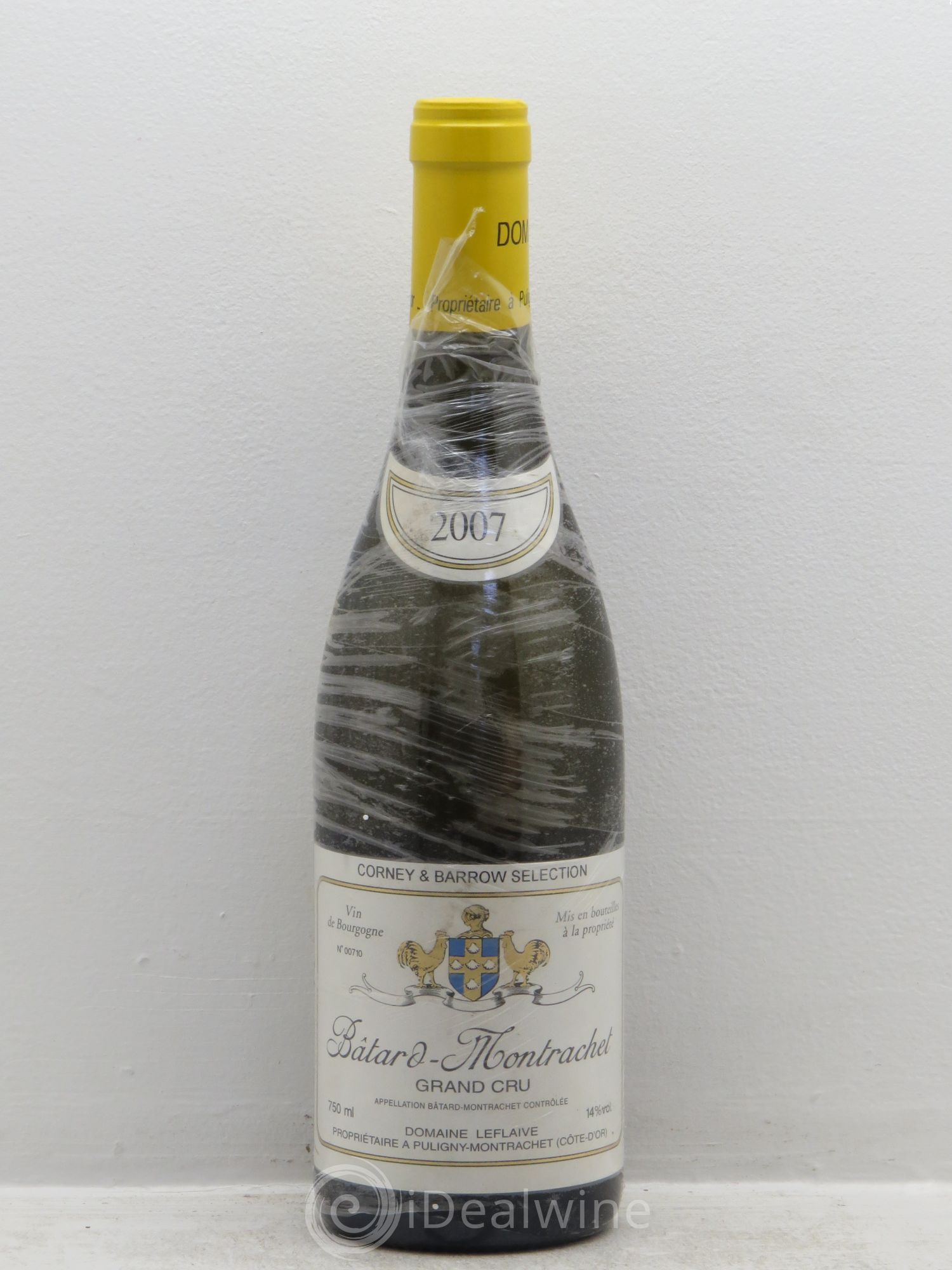 Bâtard-Montrachet Grand Cru Leflaive (Domaine) 2007 - Lot de 1 bouteille - 0