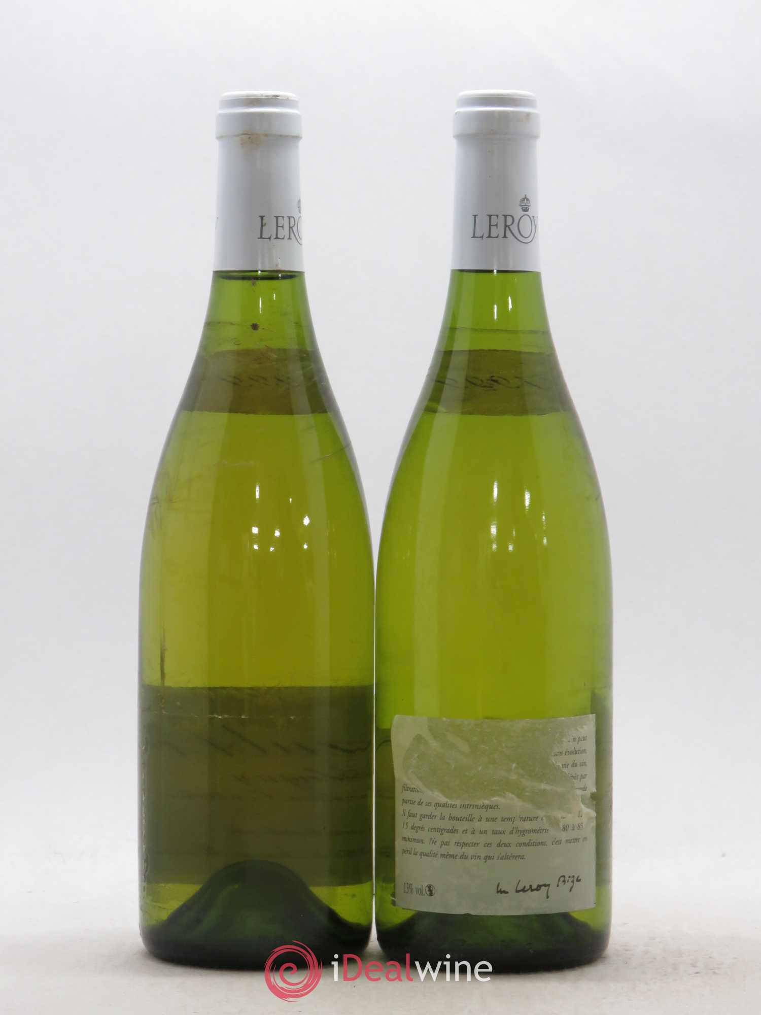 Meursault 1er Cru Blagny Leroy SA 1999 - Lot de 2 bouteilles - 1