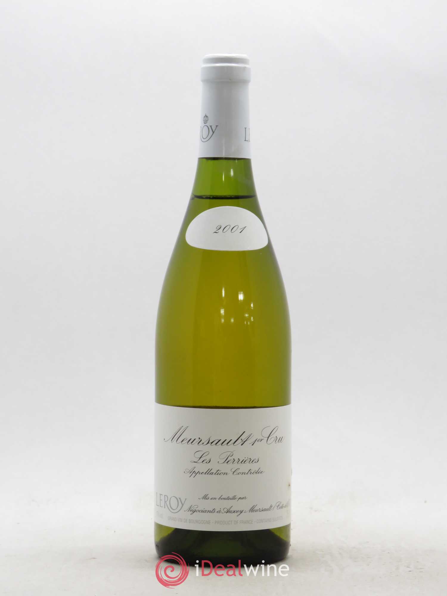 Meursault Les Perrières Leroy SA 2001 - Posten von 1 Flasche - 0