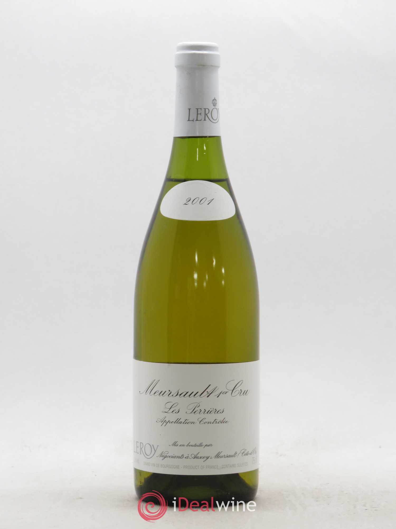 Meursault Les Perrières Leroy SA 2001 - Posten von 1 Flasche - 0