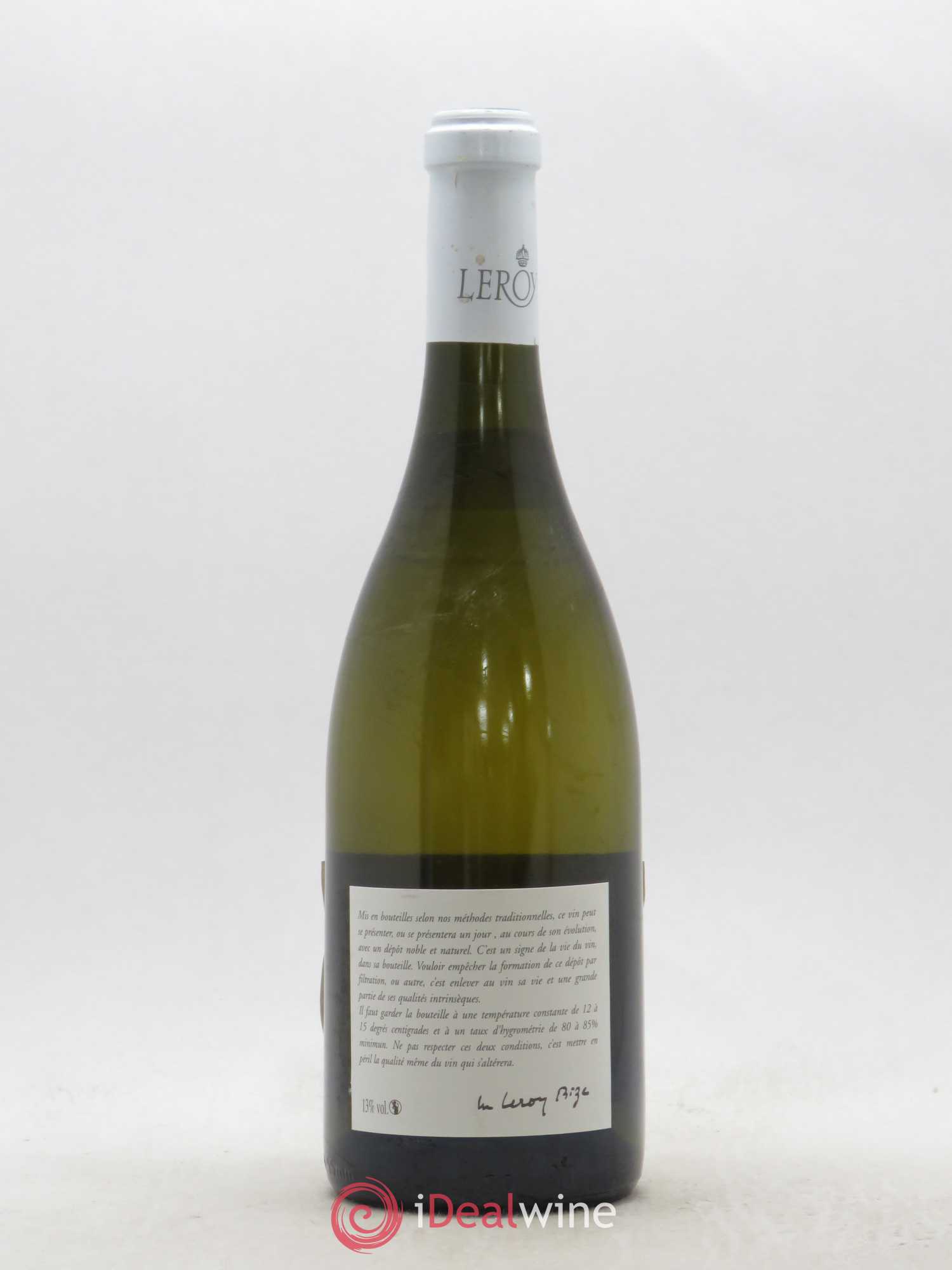 Meursault 1er Cru Les Bouchères Leroy SA 2008 - Lot de 1 bouteille - 1