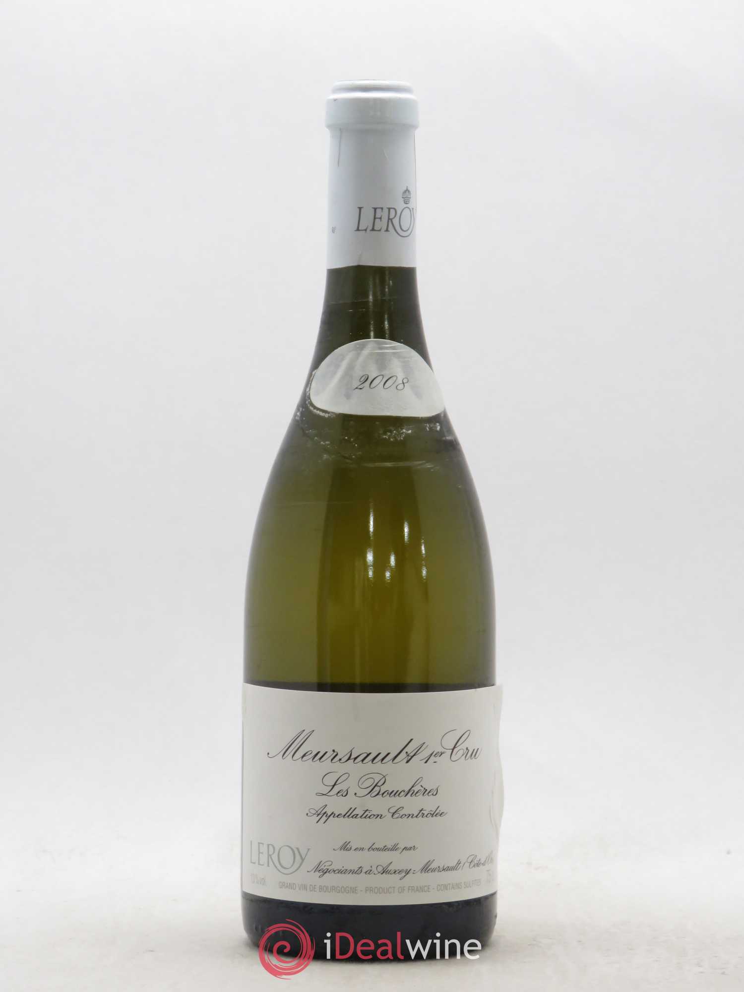 Meursault 1er Cru Les Bouchères Leroy SA 2008 - Lot de 1 bouteille - 0