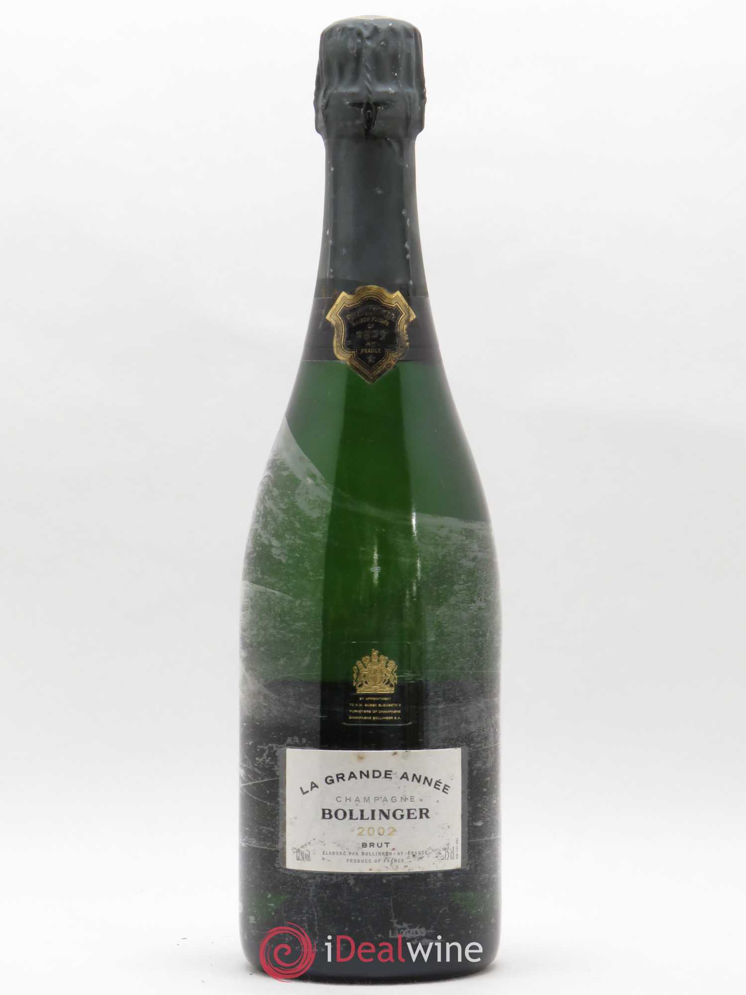 La Grande Année Brut Bollinger 2002 - Lot de 1 bouteille - 0