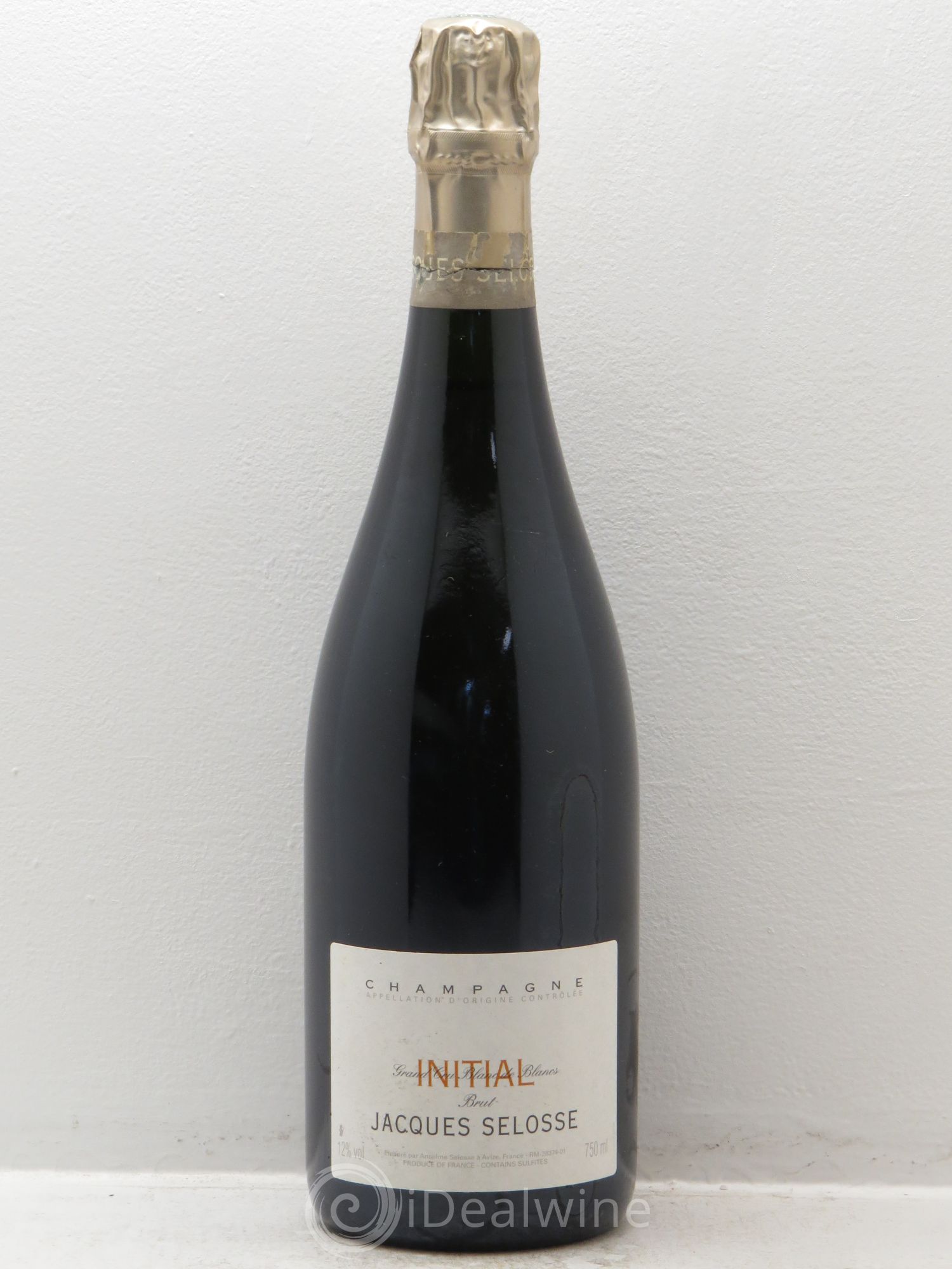 Initial Brut Jacques Selosse - Lot de 1 bouteille - 0