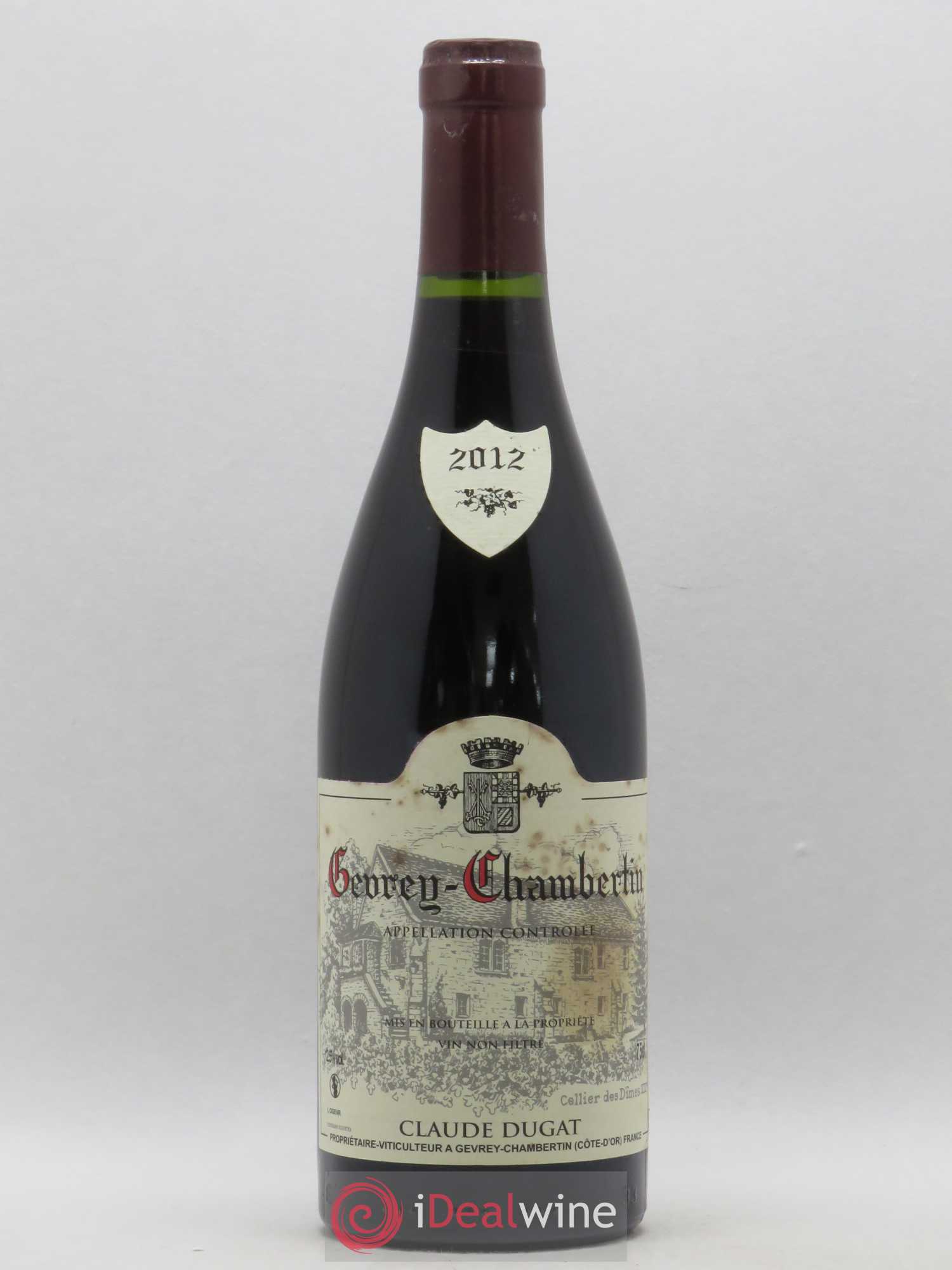 Gevrey-Chambertin Claude Dugat 2012 - Lot de 1 bouteille - 0