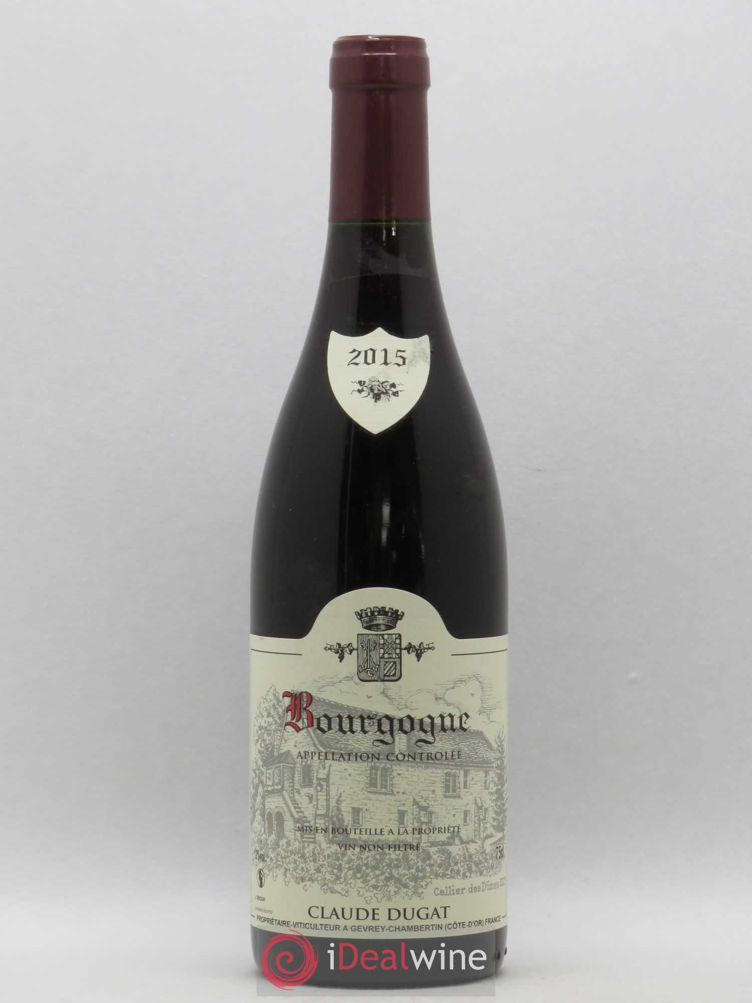 Bourgogne Claude Dugat 2015 - Lot de 1 bouteille - 0