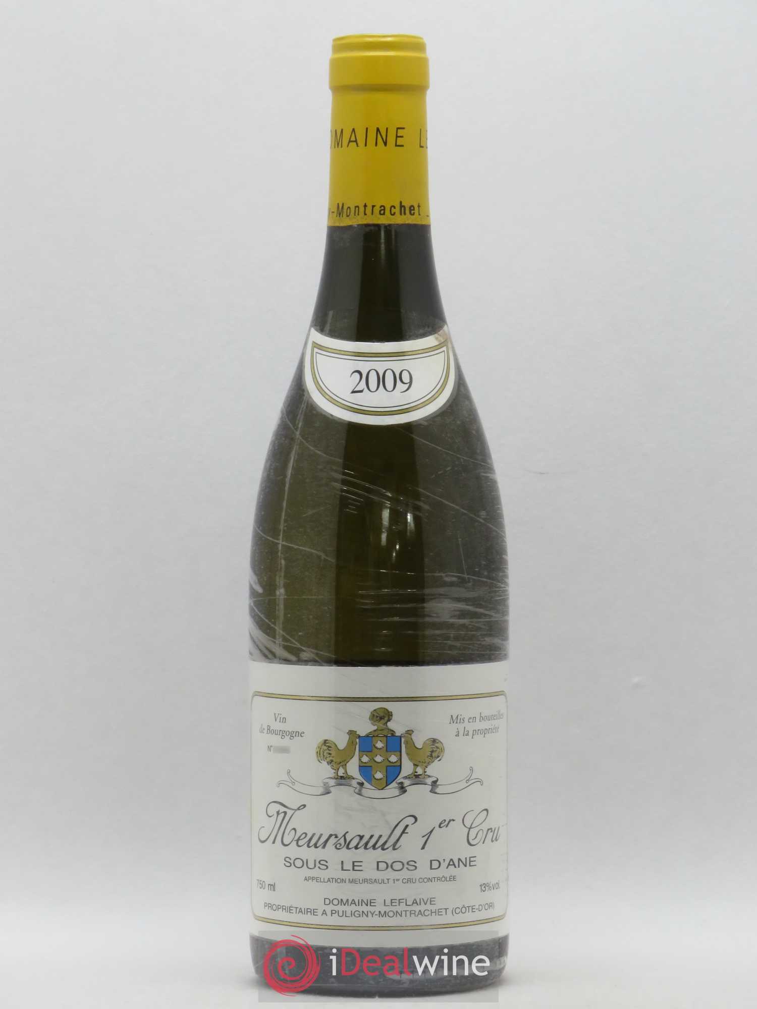 Meursault 1er Cru Sous le Dos d'Ane Leflaive (Domaine) 2009 - Lot de 1 bouteille - 0