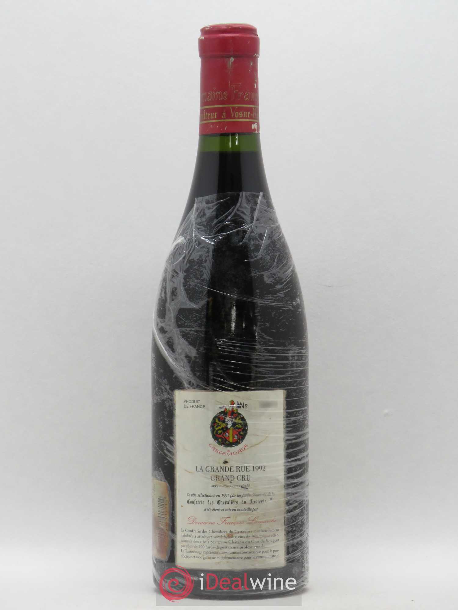 La Grande Rue Grand Cru Lamarche (Domaine) 1992 - Lot de 1 bouteille - 1
