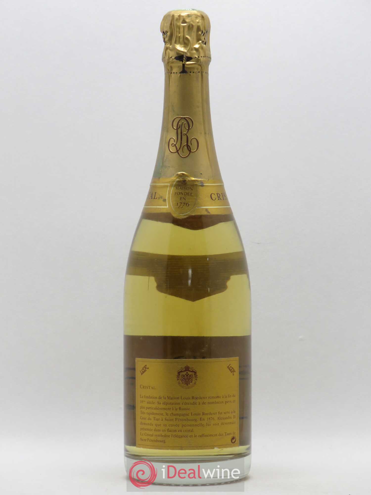 Cristal Louis Roederer 1990 - Lot de 1 bouteille - 1