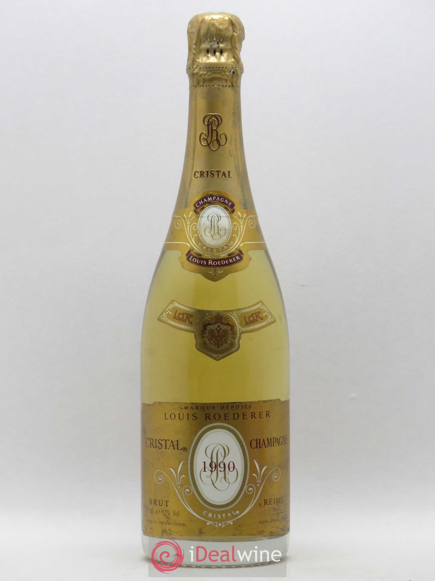 Cristal Louis Roederer 1990 - Lot de 1 bouteille - 0