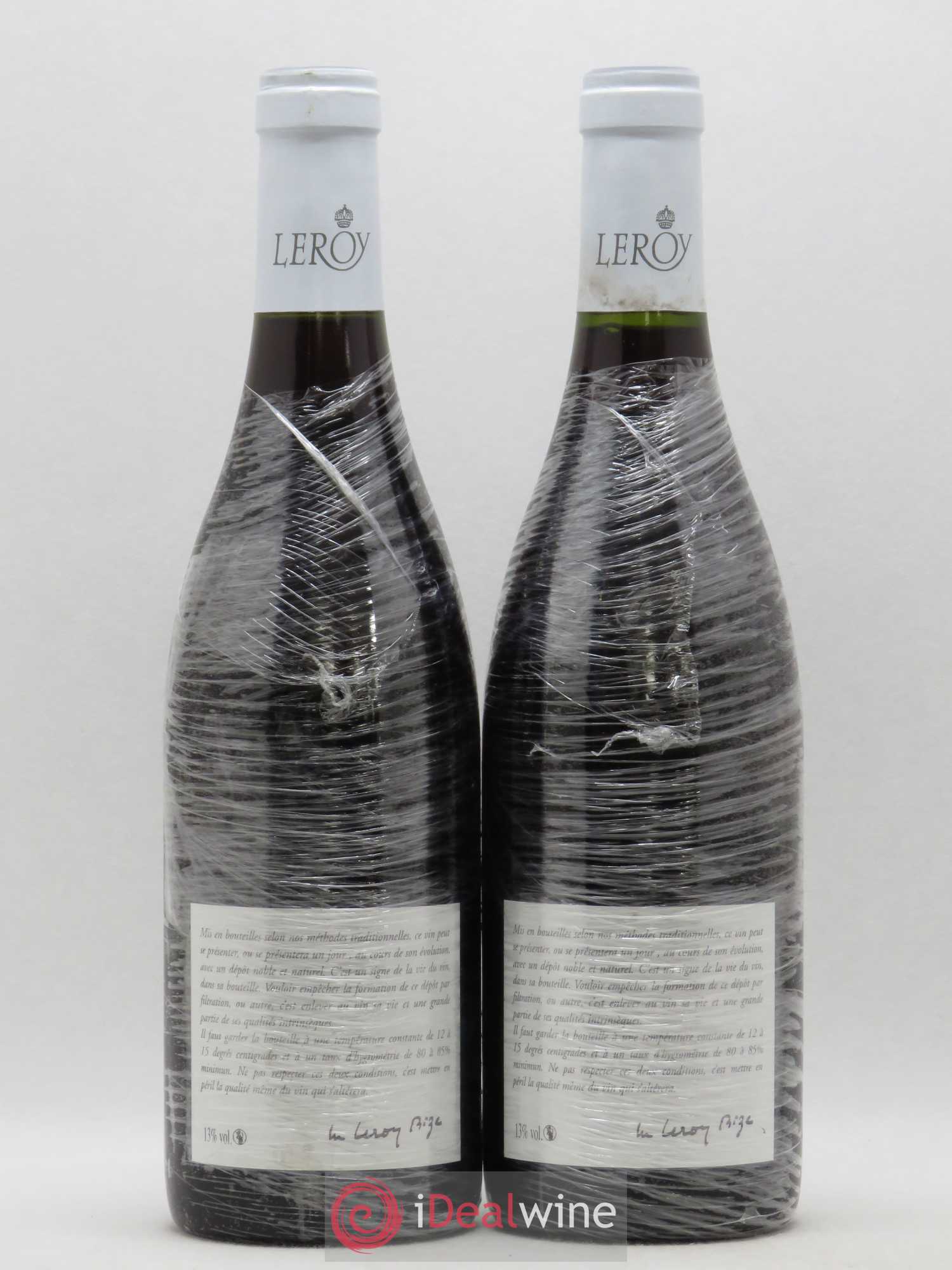 Chorey-lès-Beaune Leroy SA 2011 - Lot de 2 bouteilles - 1