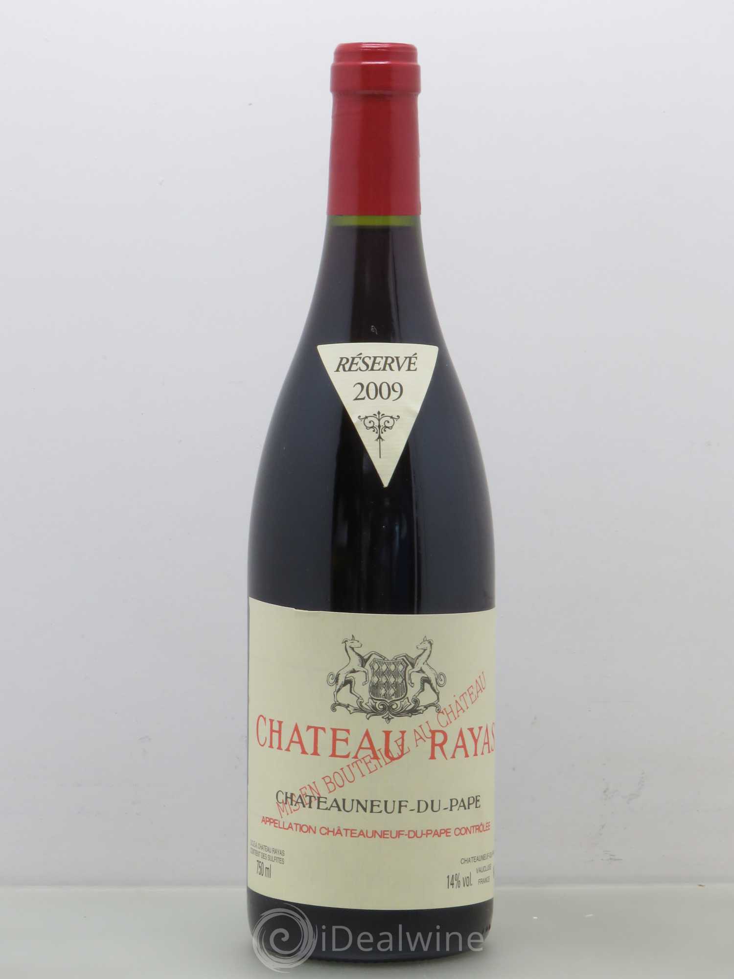 Châteauneuf-du-Pape Château Rayas Emmanuel Reynaud 2009 - Lot de 1 bouteille - 0
