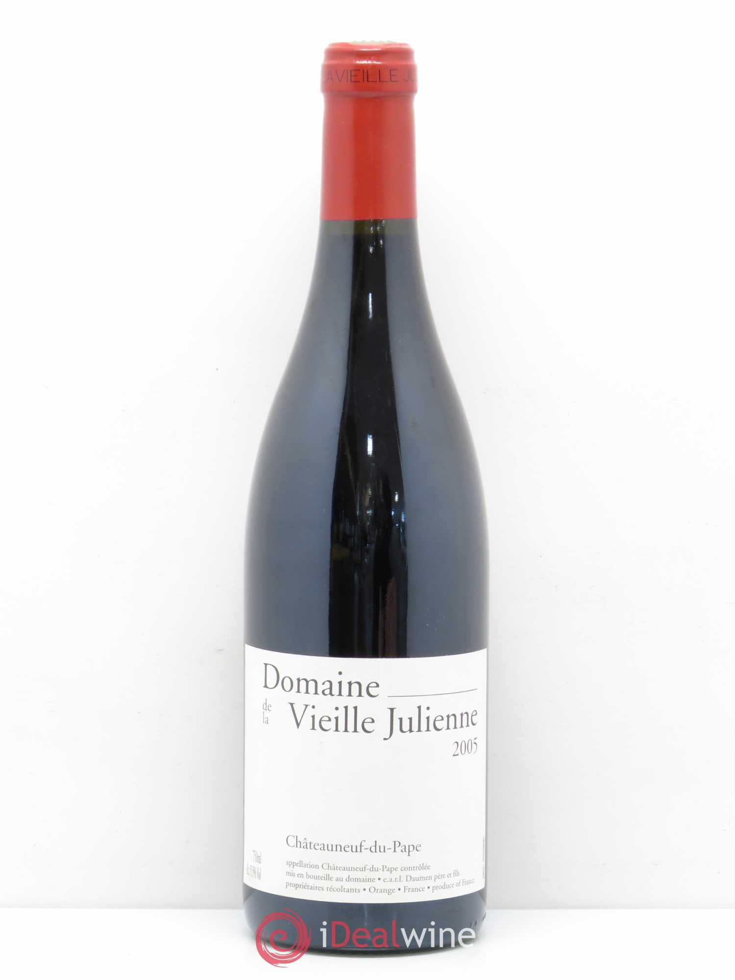 Châteauneuf-du-Pape Vieille Julienne (Domaine de la) Jean-Paul Daumen 2005 - Lot de 1 bouteille - 0