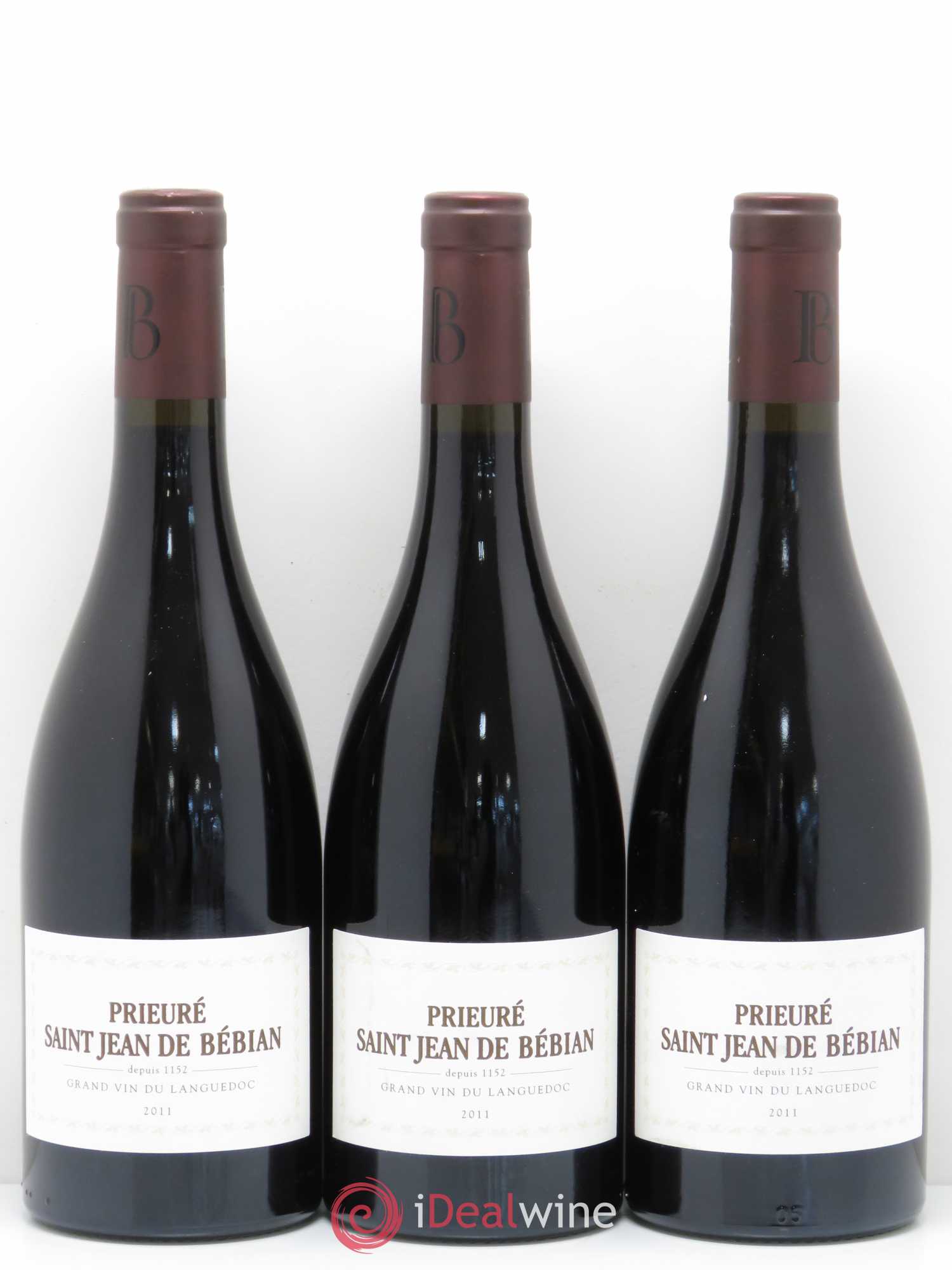 Languedoc Prieuré Saint Jean de Bébian 2011 - Posten von 3 Flaschen - 0