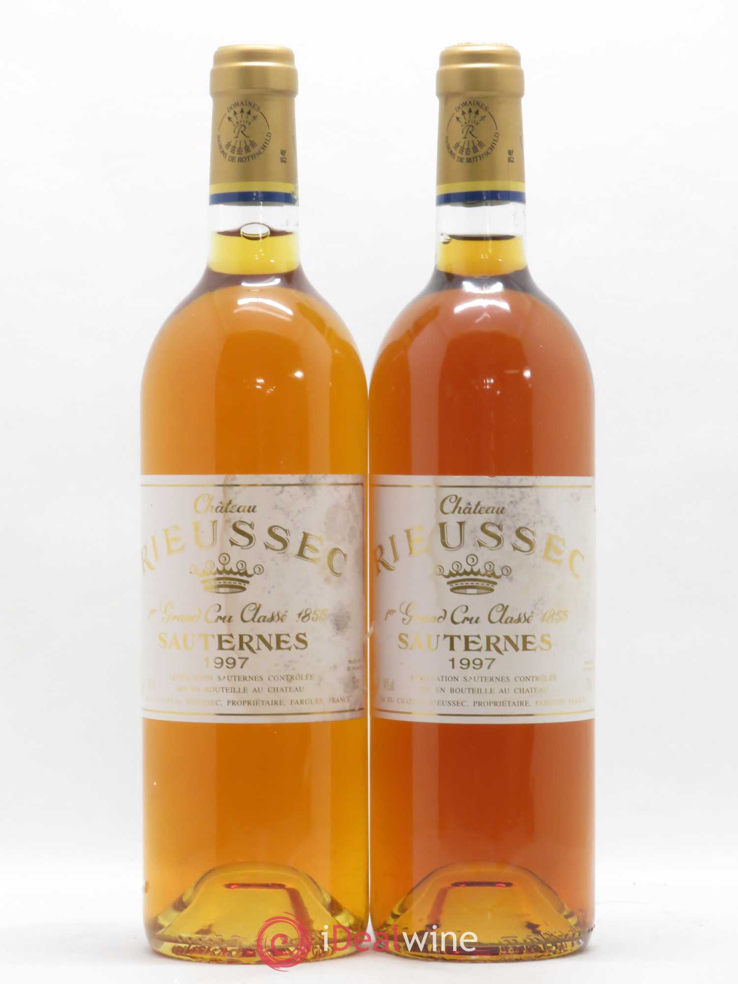 Château Rieussec 1er Grand Cru Classé 1997 - Posten von 2 Flaschen - 0