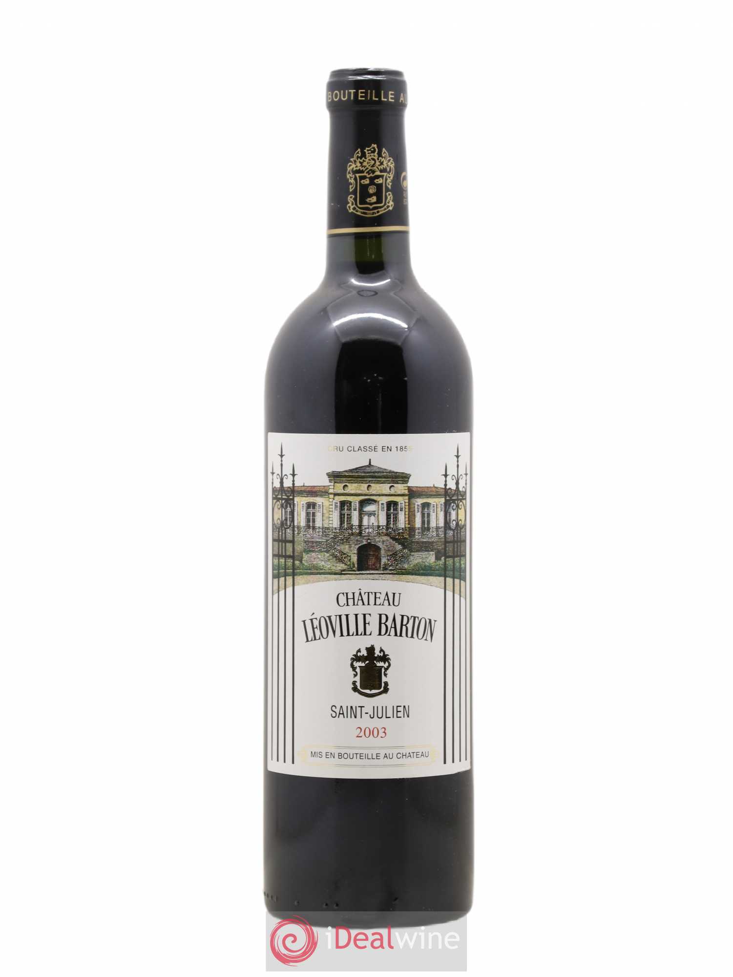 Château Léoville Barton 2ème Grand Cru Classé 2003 - Lot de 1 bouteille - 0