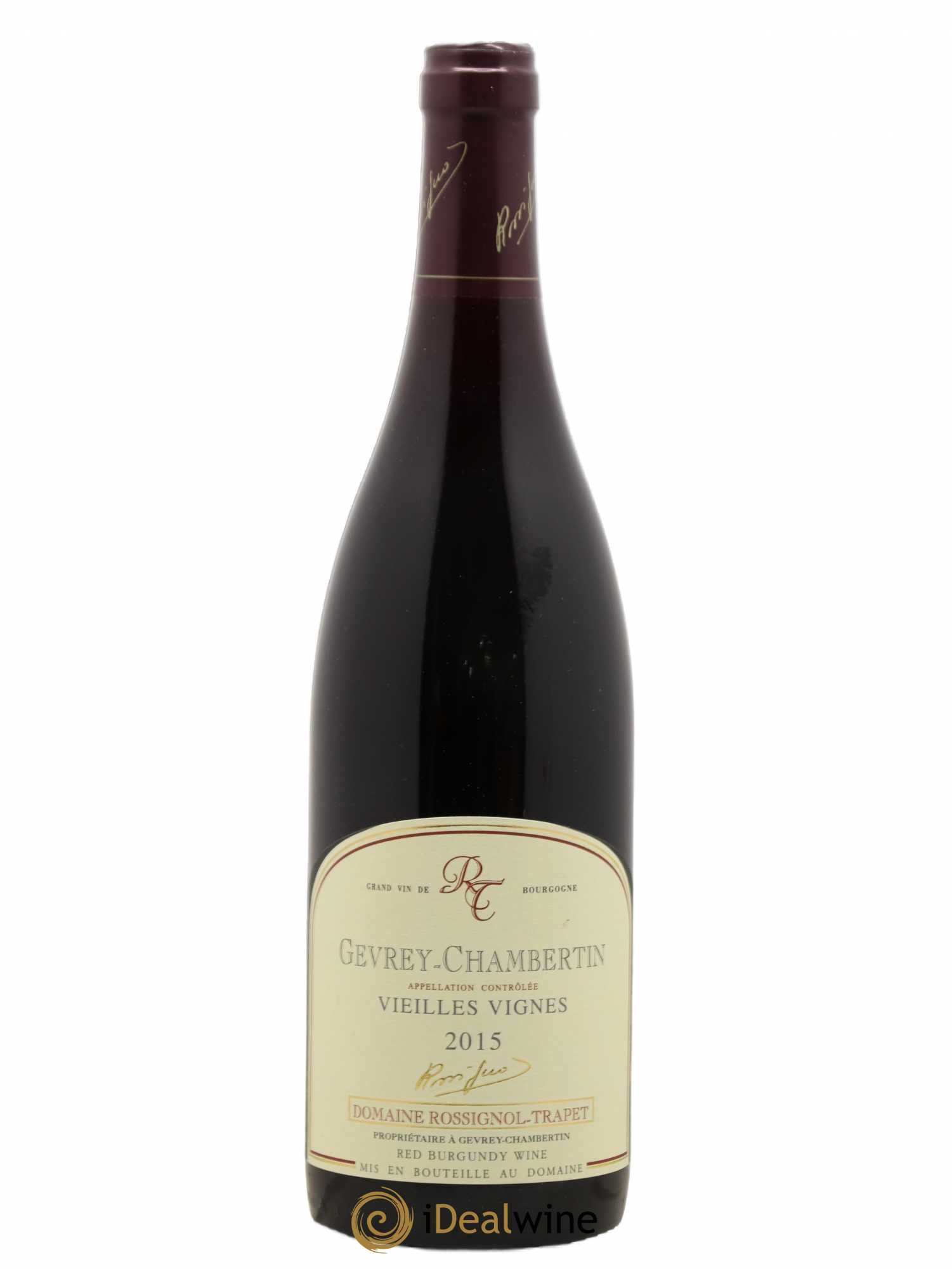 Gevrey-Chambertin Vieilles vignes Rossignol-Trapet (Domaine) (sans prix de réserve) 2015 - Lot de 1 bouteille - 0