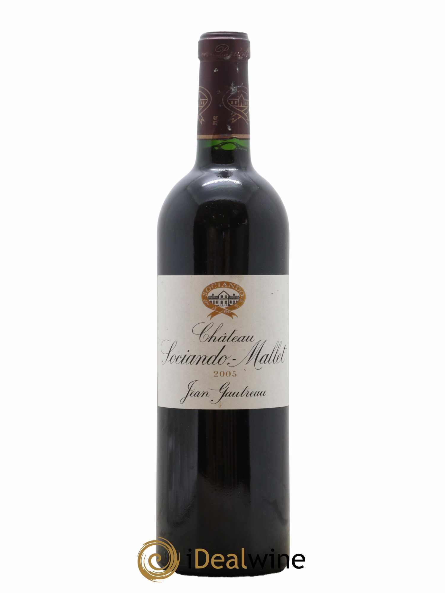 Château Sociando Mallet 2005 - Lot de 1 bouteille - 0