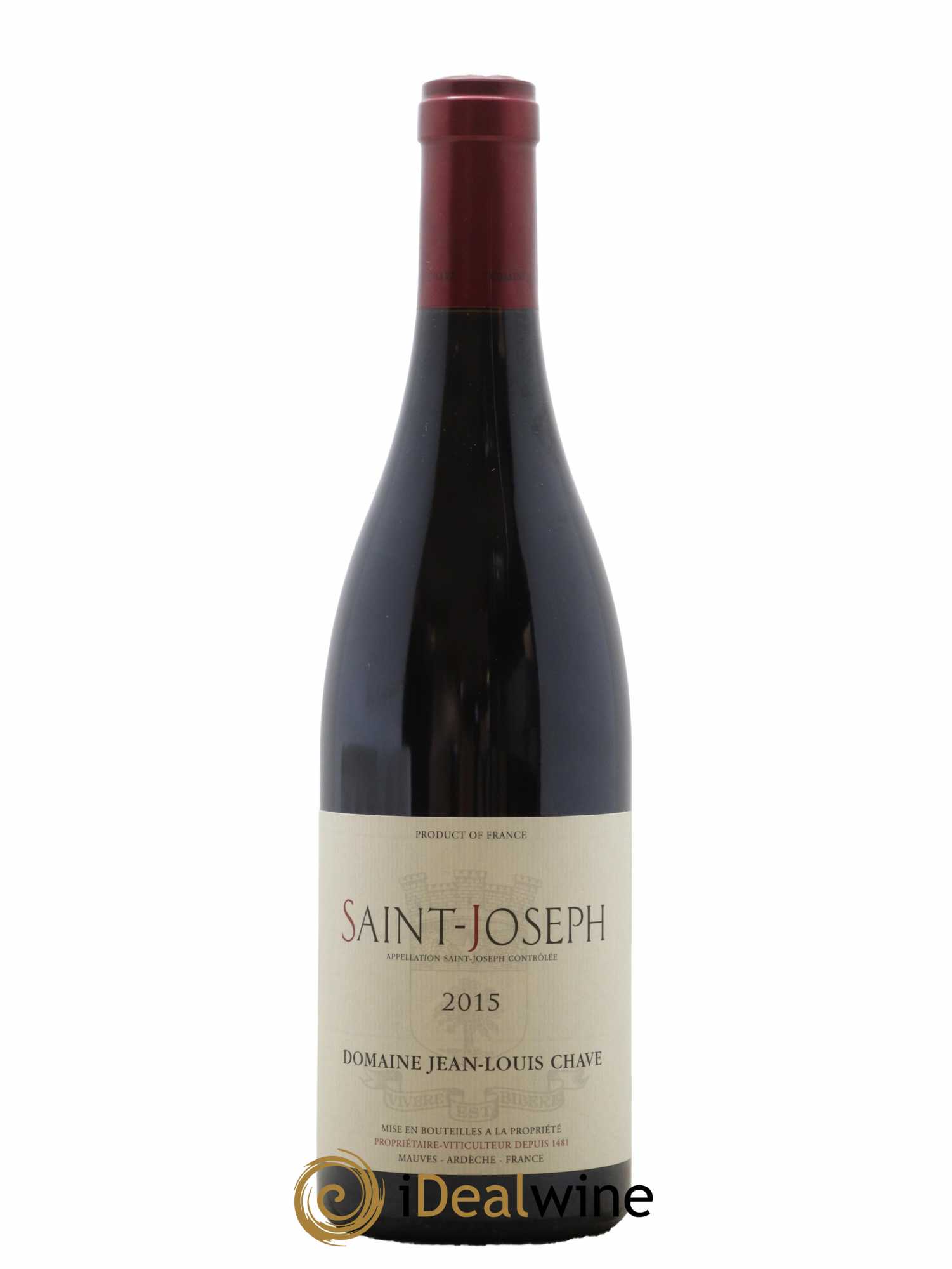 Saint-Joseph Jean-Louis Chave 2015 - Lot de 1 bouteille - 0