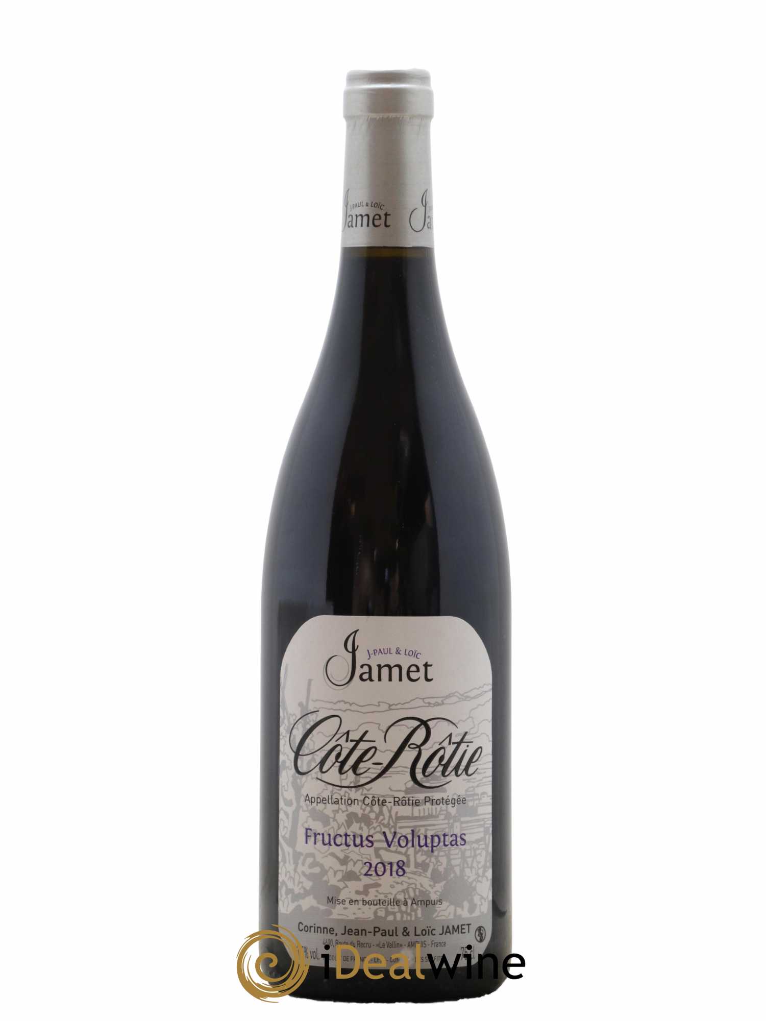 Côte-Rôtie Fructus Voluptas Jamet (Domaine) 2018 - Lot de 1 bouteille - 0