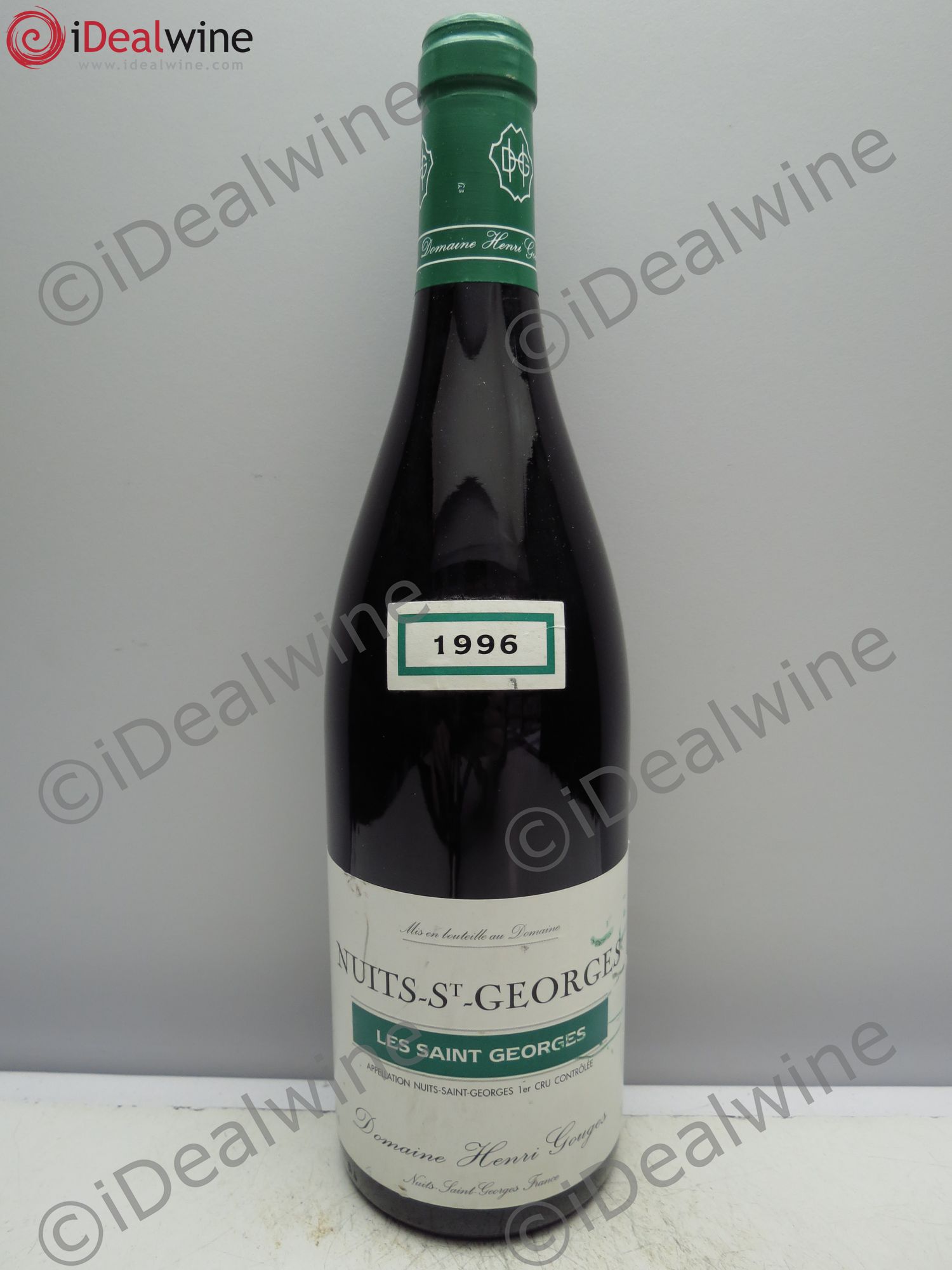 Nuits-Saint-Georges 1er Cru Les Saints Georges Henri Gouges 1996 - Lot de 1 bouteille - 0