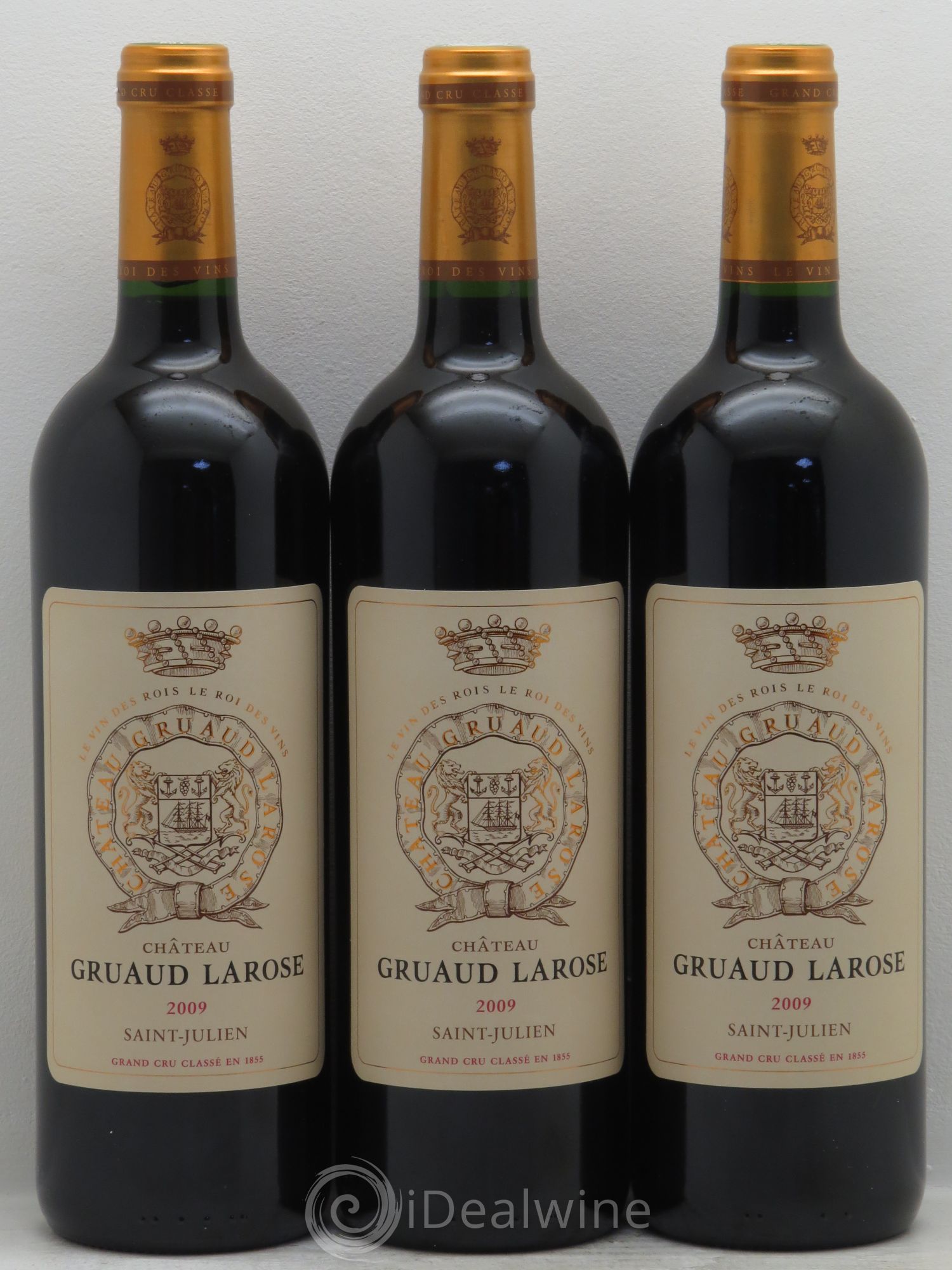 Château Gruaud Larose 2ème Grand Cru Classé 2009 - Lot de 3 bouteilles - 0